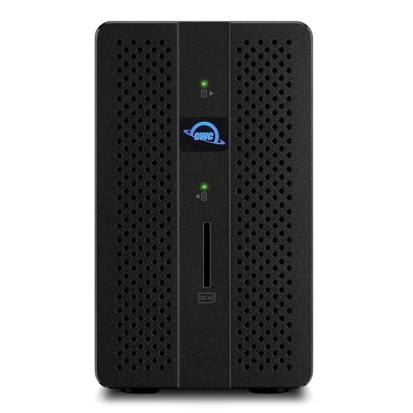 40TB OWC Gemini Thunderbolt & USB-C Dock with Dual Drive RAID External Storage - High-Speed Data Backup for Creative Professionals & Video Editors