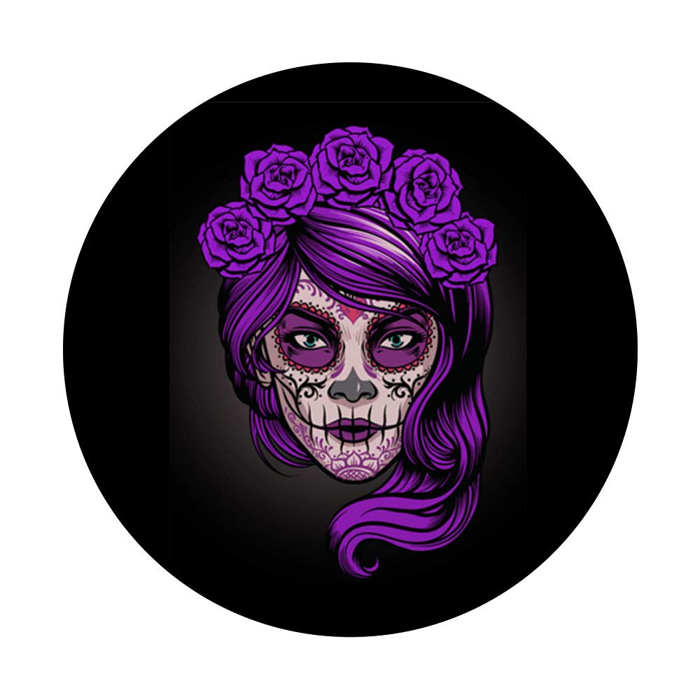 Sugarskull PopSockets PopGrip - Interchangeable Phone & Tablet Grip with Skull Design | Perfect for Gaming, Selfies, and Daily Use