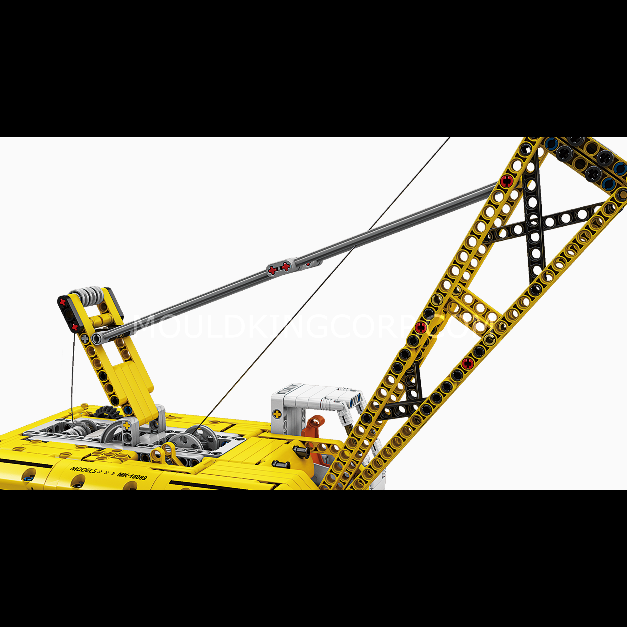 Mould King 15069/15070 Crawler Crane Remote Control Building Blocks Set - 1,292 PCS STEM Construction Toy for Kids & Adults | Perfect for DIY Projects, Engineering Learning & Collectible Display