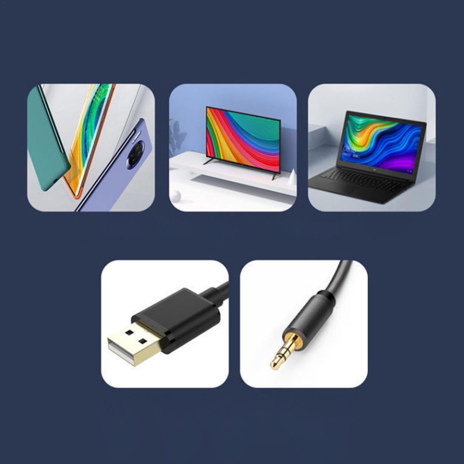 Wired Computer Speakers with 3.5mm Audio Jack | Portable Tabletop Gaming Speaker for Laptop & PC | Compact Design for Home Office, Gaming, and Entertainment