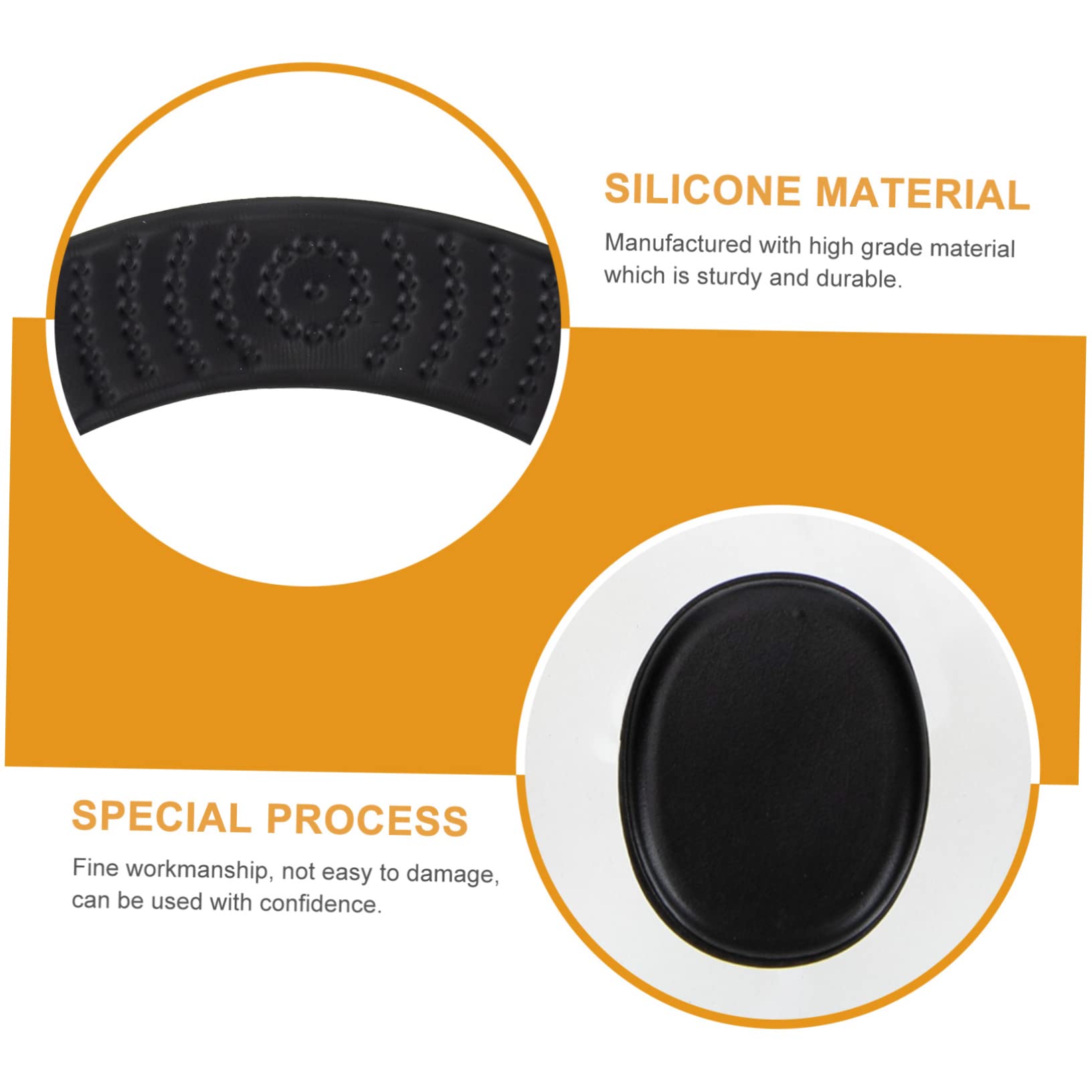 SUPVOX 14-Piece Moon Gels Drum Mute Pads - Professional Drum Dampeners & Snare Drum Mufflers for Noise Reduction - Perfect for Practice, Recording Studios, and Live Performances