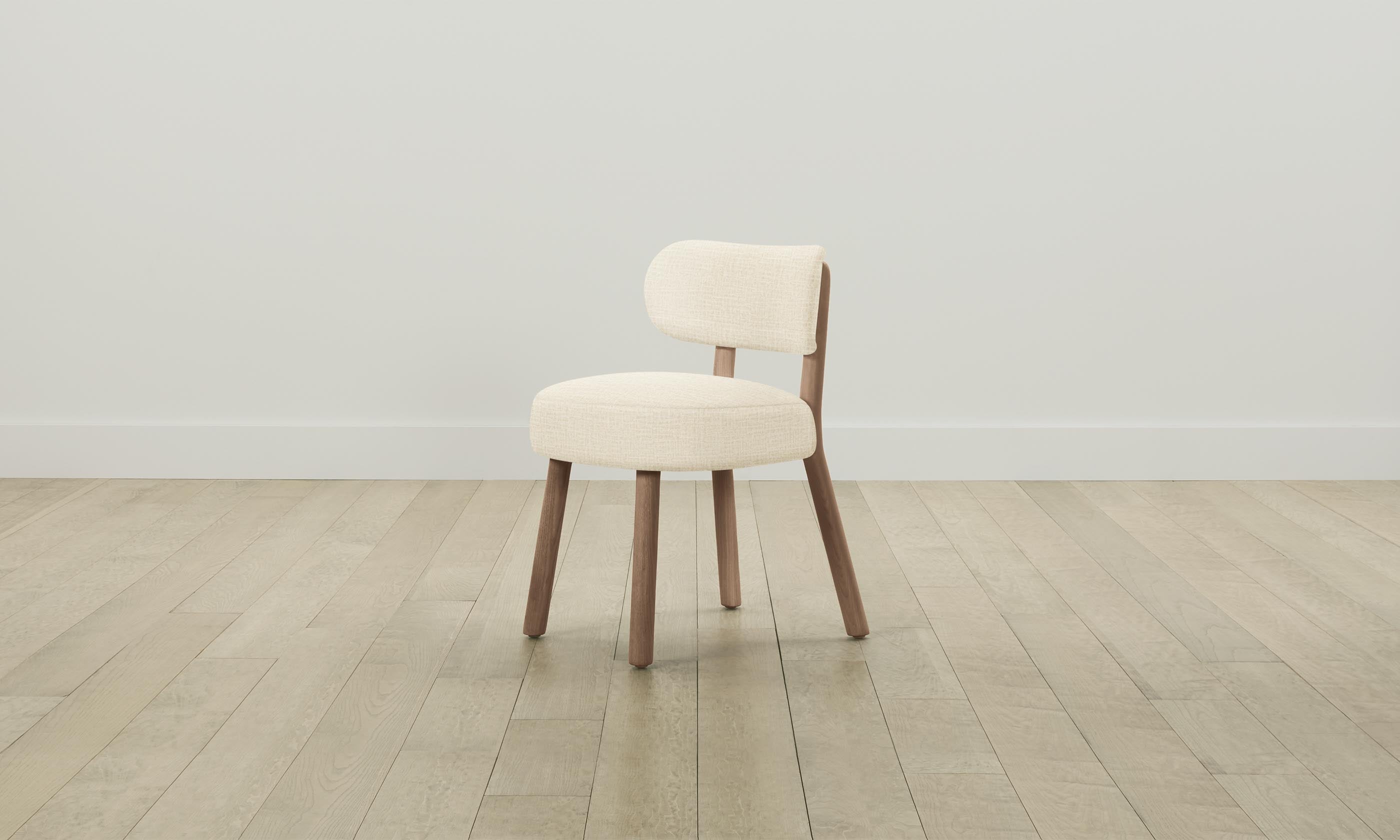 Premium Jane Dining Chair - Performance Woven Chenille Upholstery in Desert Beige | Elegant & Durable for Dining Room, Kitchen, or Breakfast Nook