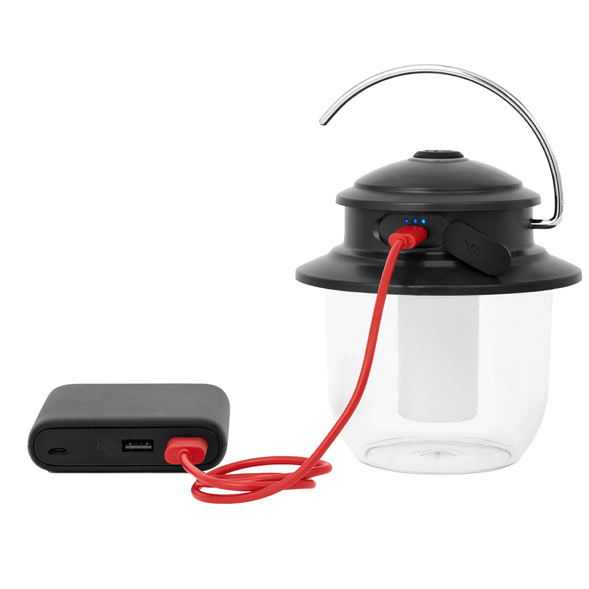 400L Rechargeable LED Camping Lantern - Bright Outdoor Light for Hiking, Emergency, Power Outages & Backyard Parties