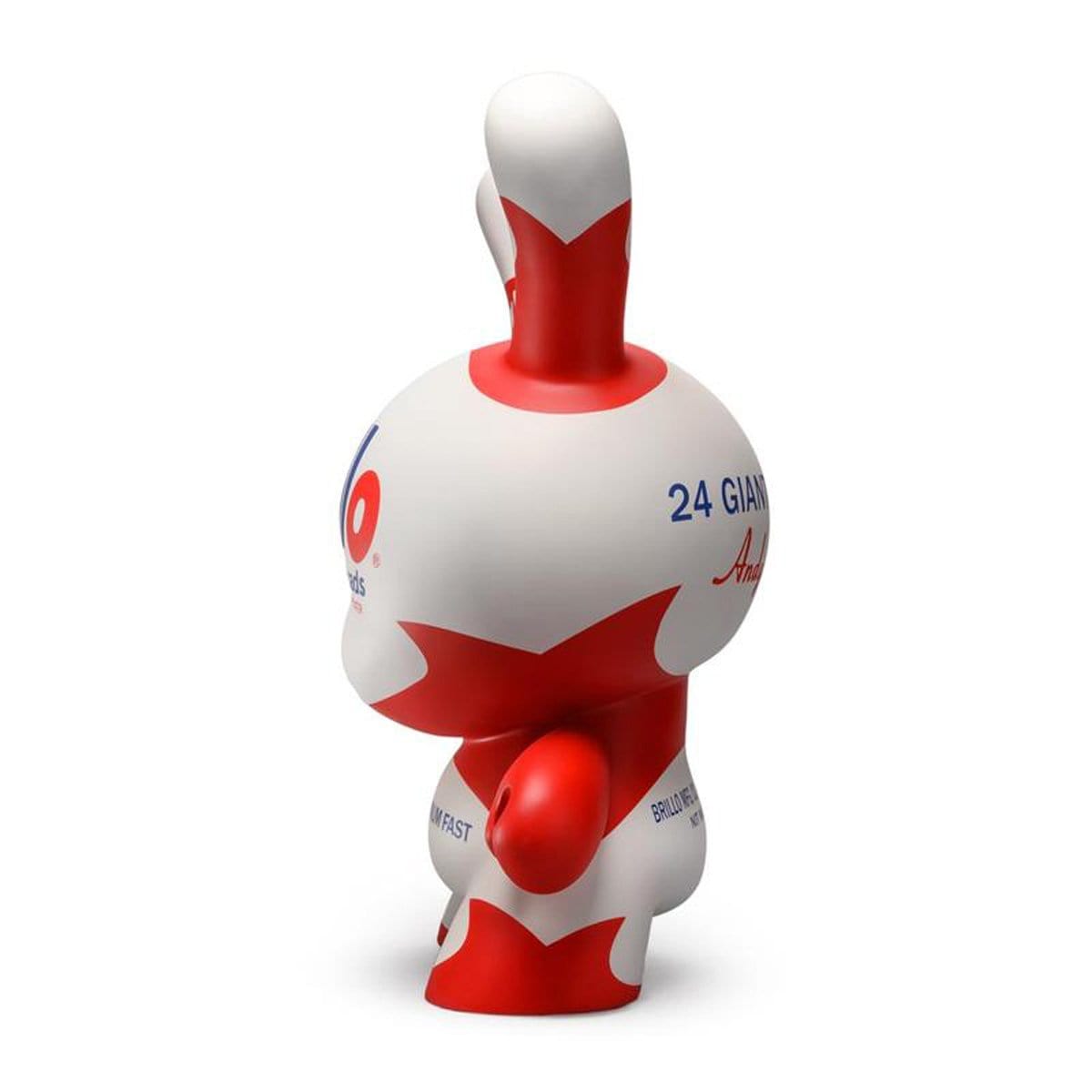 Kidrobot Andy Warhol Brillo Dunny 20 Fiberglass Art Sculpture - Pop Art Collectible for Home Decor & Office Display