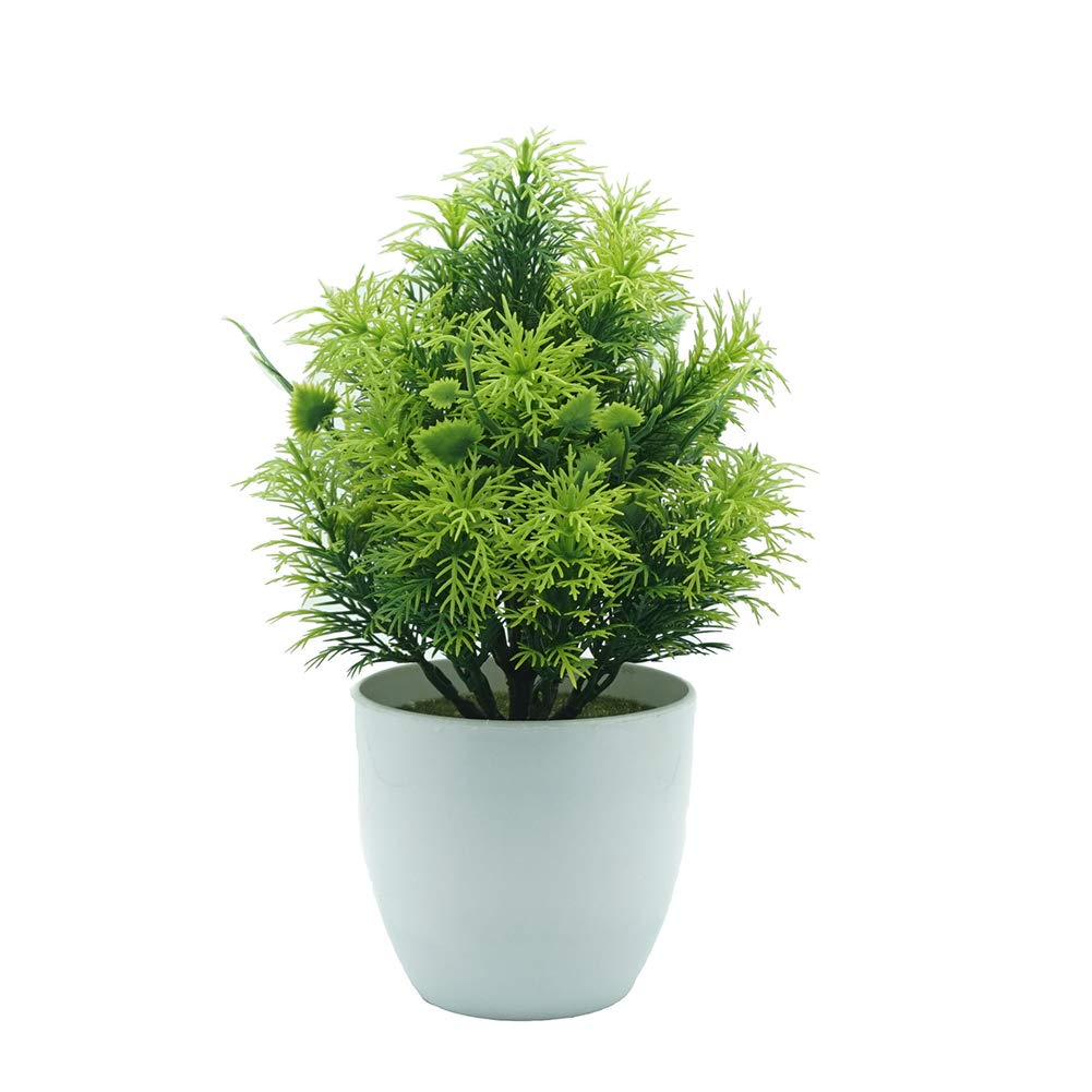 Artificial Bamboo Hedge Plant in Pot - Realistic Fake Bonsai for Home, Office, Wedding & Party Decor - Indoor/Outdoor Green Decoration for Garden, Stage & Events