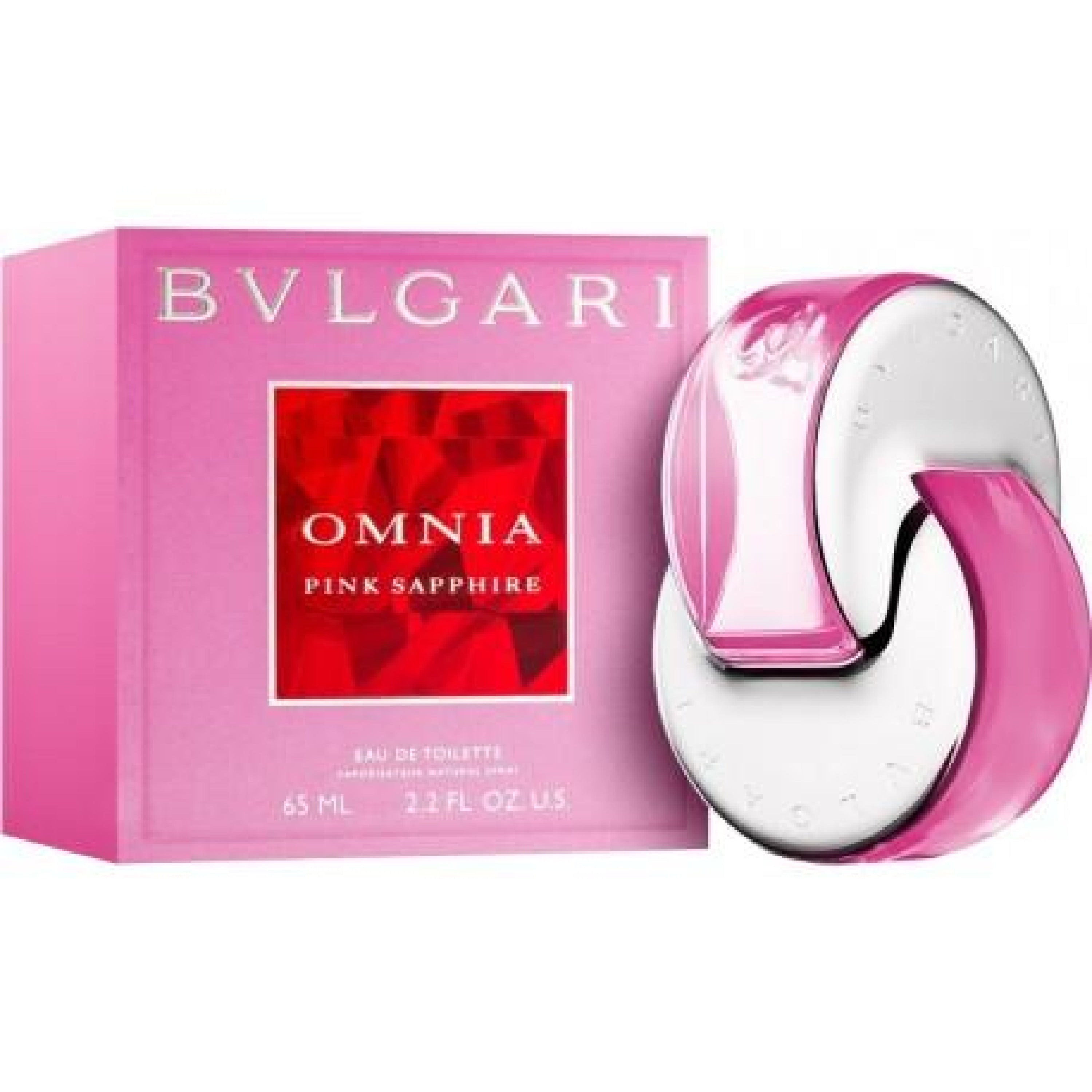 Bvlgari Omnia Pink Sapphire Eau de Toilette 65ml for Women - Floral Fruity Fragrance, Vintage Packaging - Perfect for Daily Wear, Office & Special Occasions