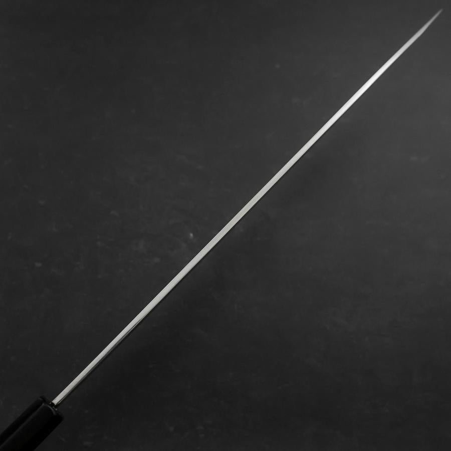 Premium Yanagiba Sushi Knife 300mm - High Carbon Silver Steel #3 with Kasumi Buffalo Ebony Handle - Professional Japanese Sushi & Sashimi Chef Knife for Home & Restaurant Use