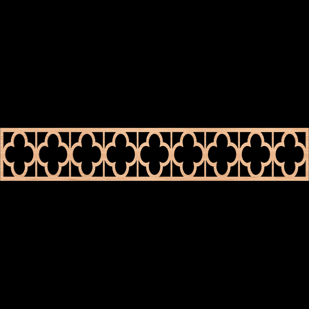 Woodall Fretwork Moulding - Decorative Wood Trim for Home & Furniture | Perfect for DIY Projects, Wall Decor, and Cabinet Accents