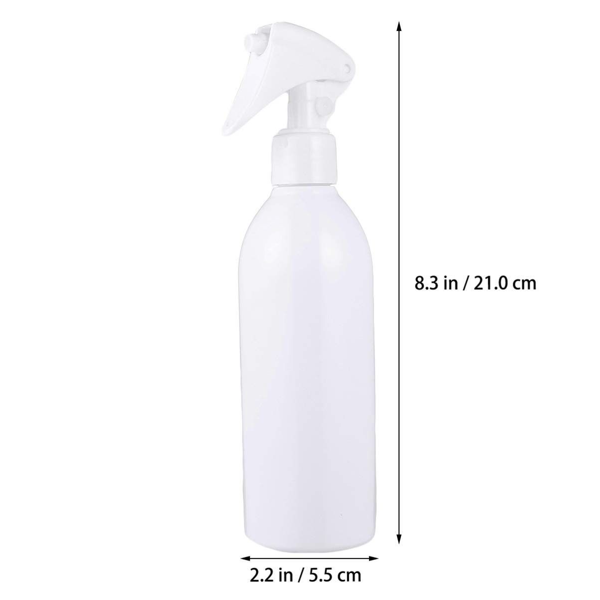 EXCEART 3-Pack Clear Plastic Spray Bottles for Hair, Hand Soap & Travel - Fine Mist Water Sprayer for Styling, Cleaning & DIY Projects - Perfect for Salons, Home & On-the-Go Use
