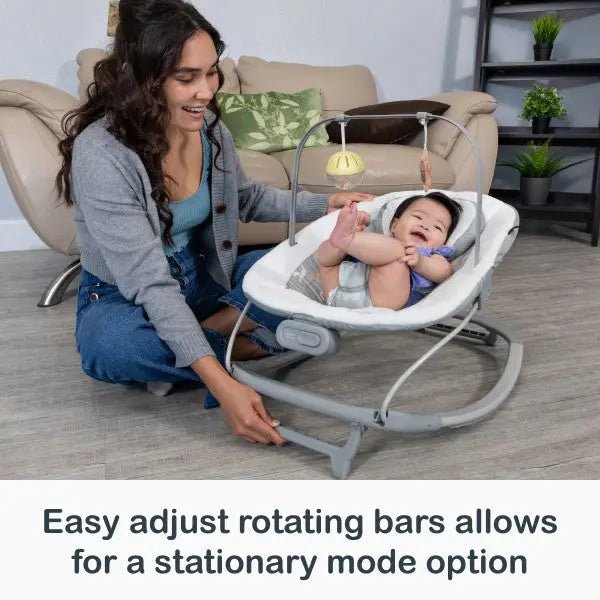 Smart Steps® My First Rocker 2 Bouncer - Baby Rocking Chair with Vibrations & Music for Newborns | Perfect for Nursery, Playtime & Soothing Fussy Babies