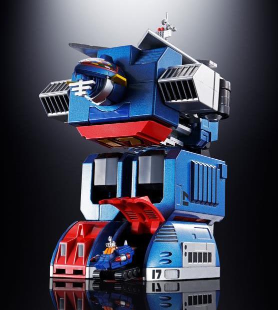 Bandai Soul of Chogokin GX-101 Daitetsujin 17 Die-Cast Metal Action Figure - Collectible Robot Toy for Anime Fans & Model Kit Enthusiasts | Perfect for Display, Gifts & Anime Collections