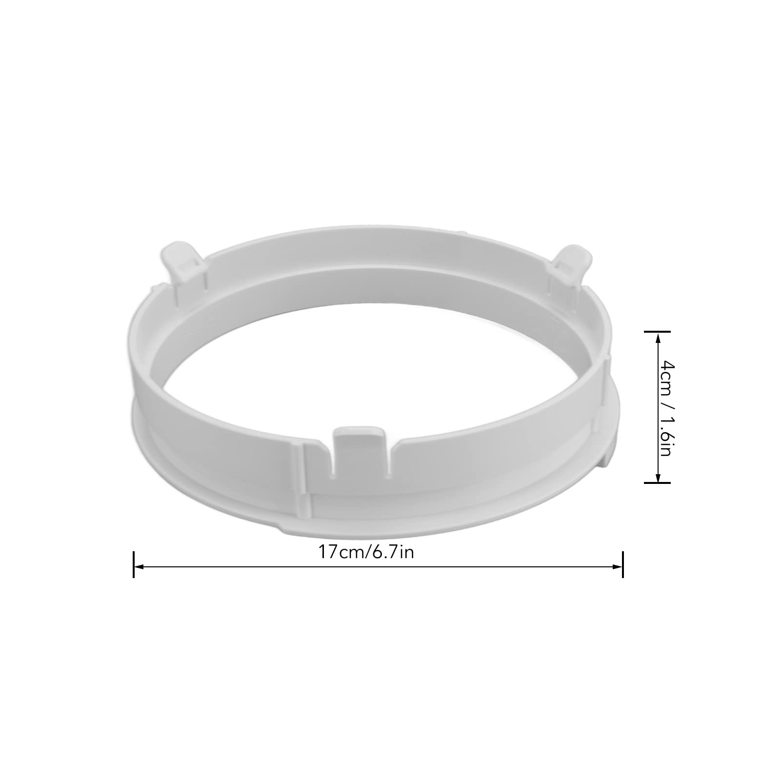 ABS Adjustable Air Conditioner Hose Connector for 1.5P Portable AC Units - Universal Exhaust Duct Adapter for KYR 35 Mobile AC - Perfect for Home, Office & RV Cooling Solutions