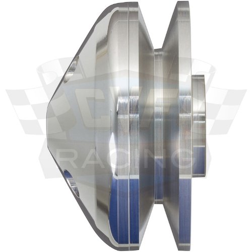 Big Block Chevy Pulley Kit for 396 427 454 BBC Engines - V-Belt Short Water Pump (SWP) - Compatible with Classic Muscle Cars & Hot Rods