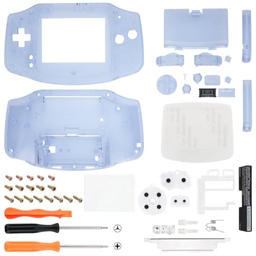 Clear Glacier Blue & White