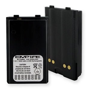 Yaesu/Vertex FNB-V62 Replacement Battery for Two-Way Radios - Long-Lasting Power for Outdoor Adventures, Emergency Communication, and Professional Use