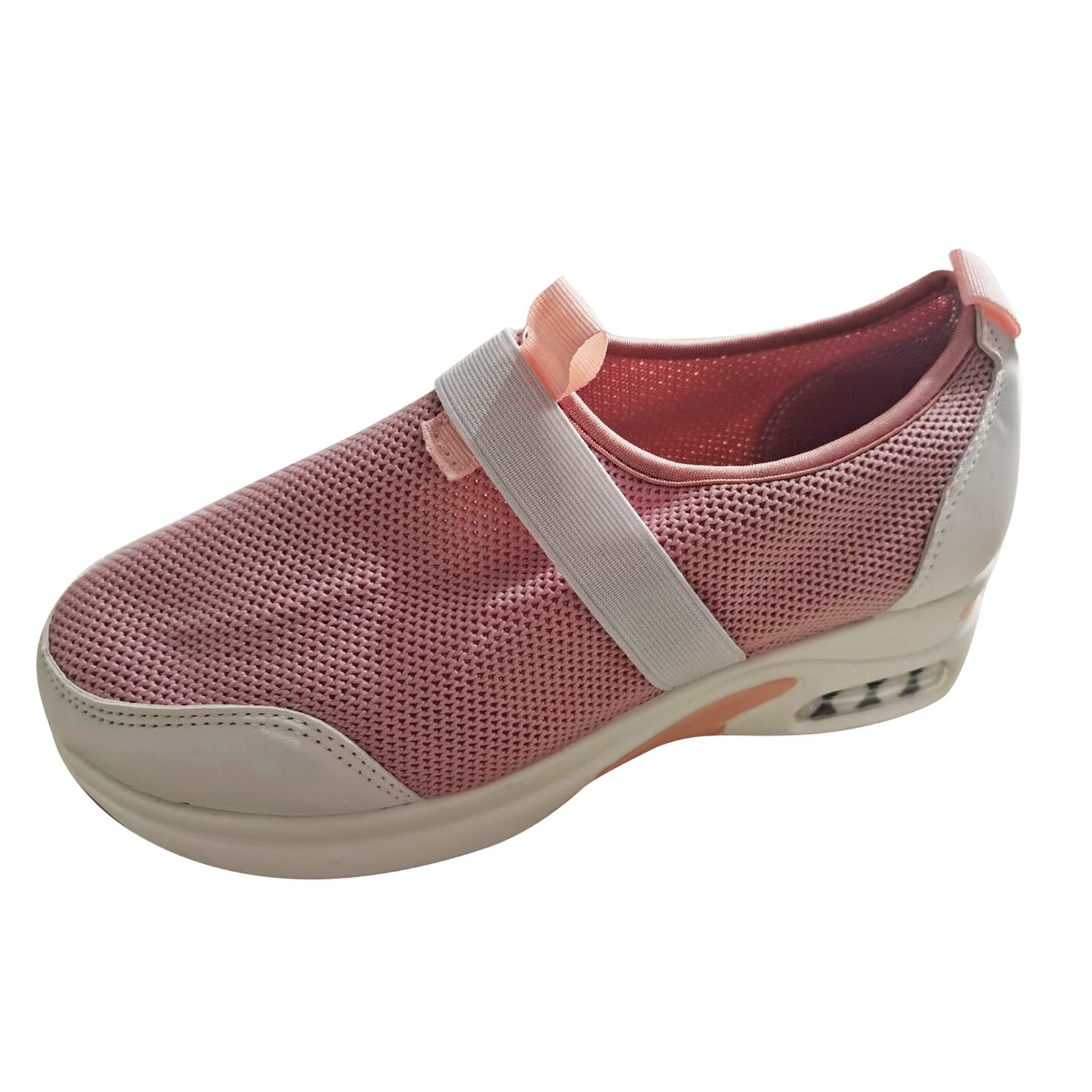 Women's Slip-On Non-Slip Canvas Sneakers - Breathable Flat Loafers for Running & Sports | Comfortable Casual Shoes for Work, Walking & Everyday Wear