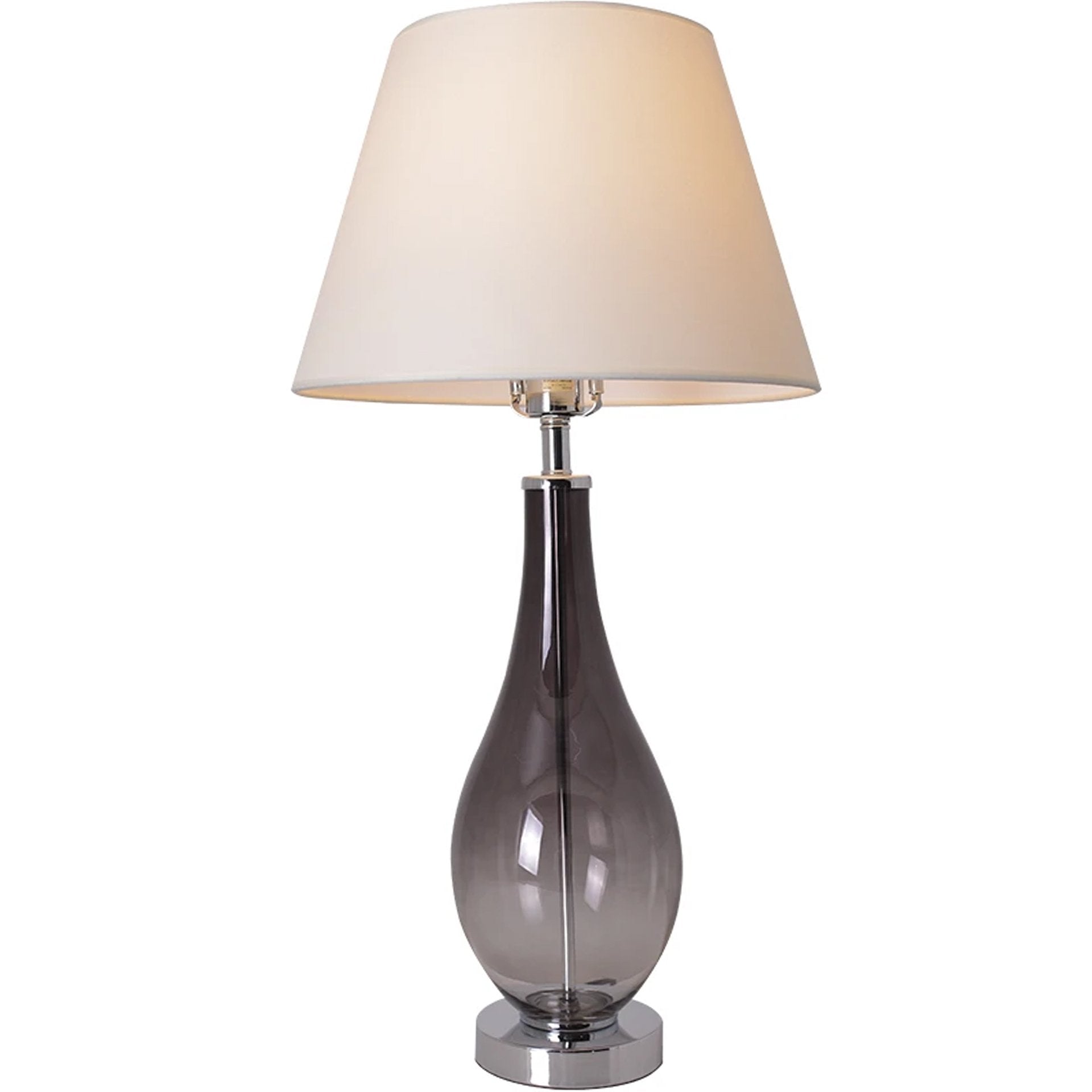 Tulip Ombre Droplet Glass Table Lamp - 28 Inch Modern Home Decor Lighting for Living Room, Bedroom & Office