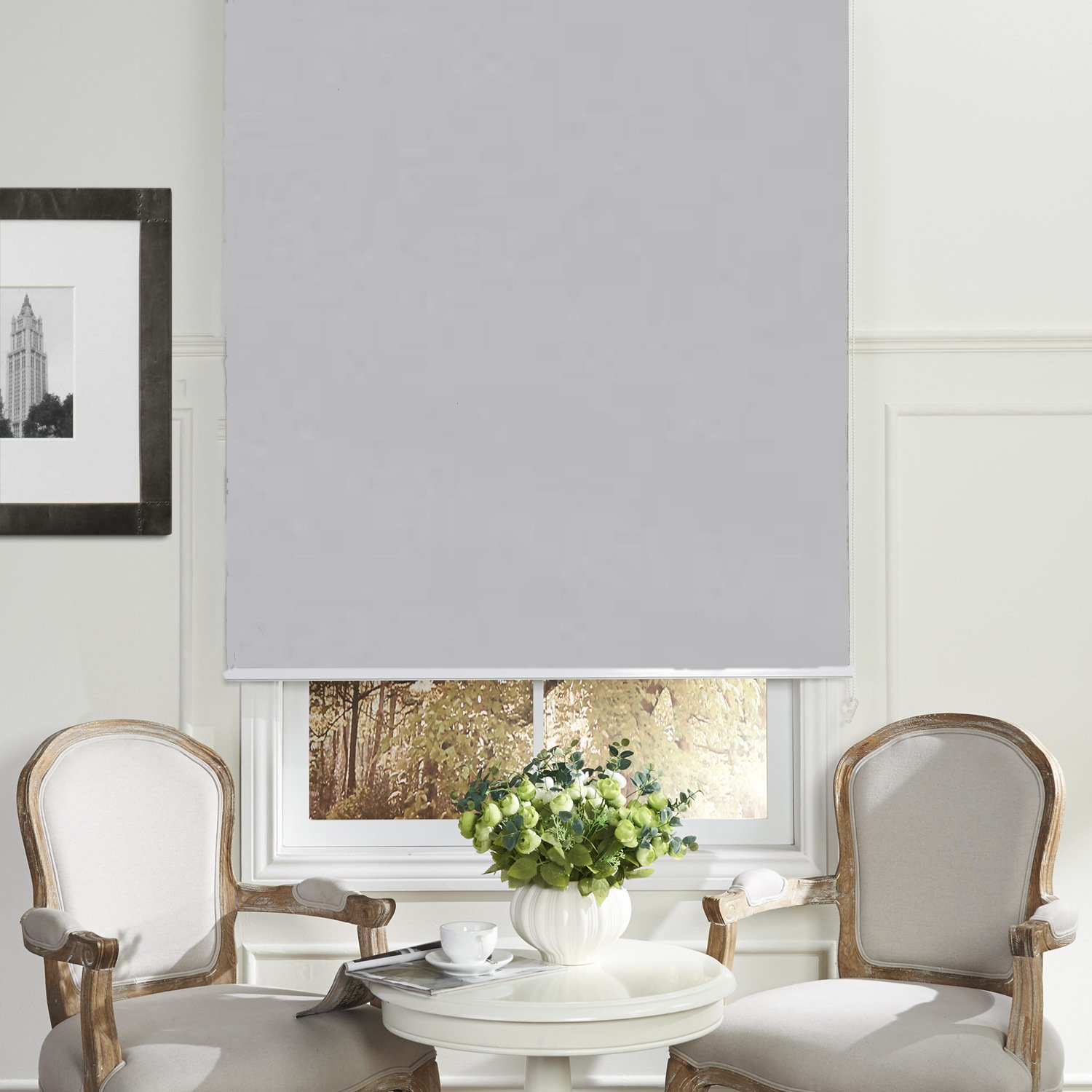 Premium Blackout Window Shades - Cordless UV Protection Roller Blinds 61