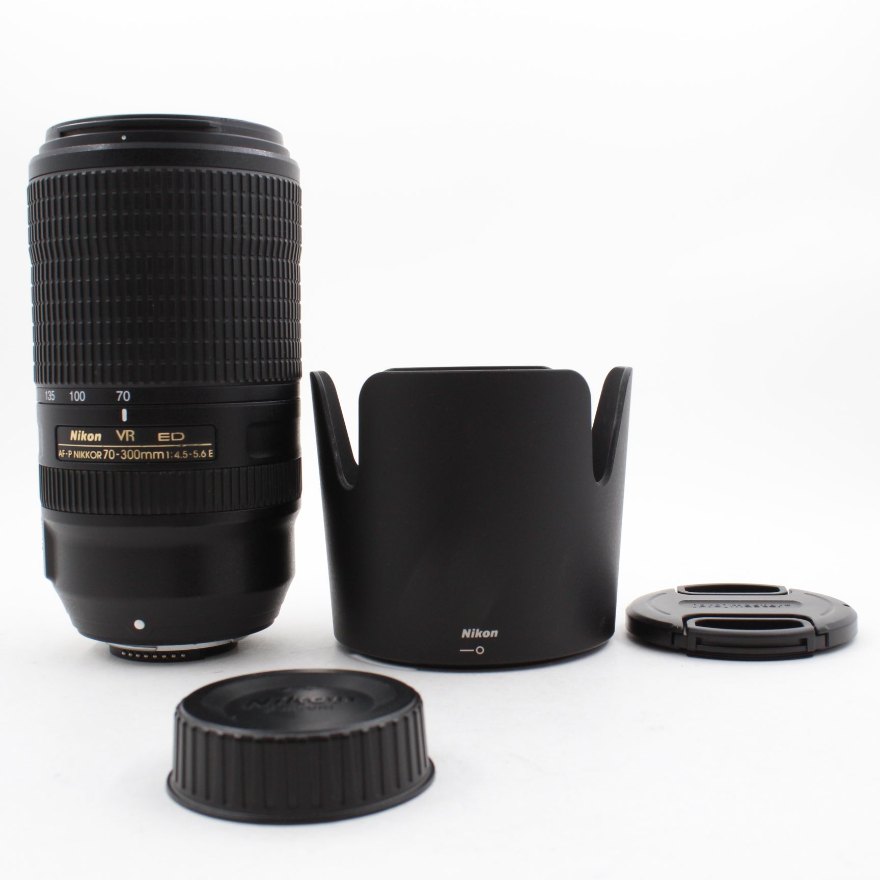 Used Nikon AF-P NIKKOR 70-300mm f/4.5-5.6E ED VR Lens for DSLR Cameras - Perfect for Wildlife, Sports & Travel Photography