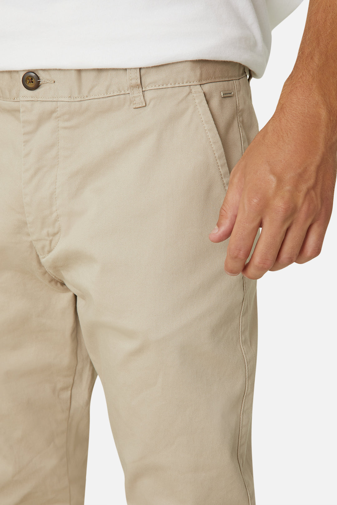 The Cuba Chino Pant - Classic Stone Color Men's Casual Trousers | Comfortable & Stylish for Office, Travel & Everyday Wear