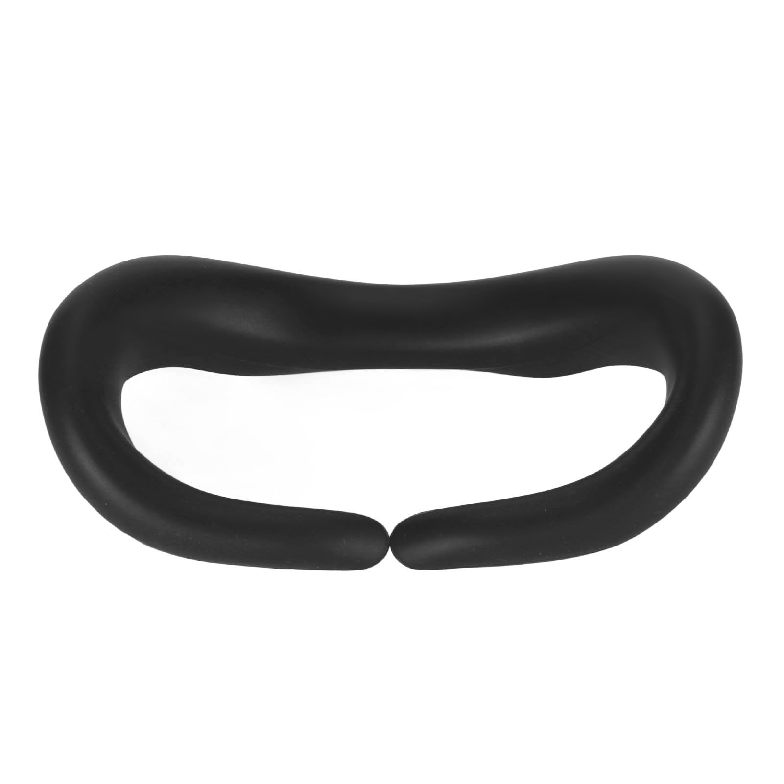 VR Headset Eye Cushion Replacement - Sweat-Resistant Silicone Face Pad Cover - Lightweight & Waterproof VR Accessories for Oculus Quest 2, HTC Vive, PSVR - Perfect for Gaming, Movies & Virtual Reality Experiences (Black)
