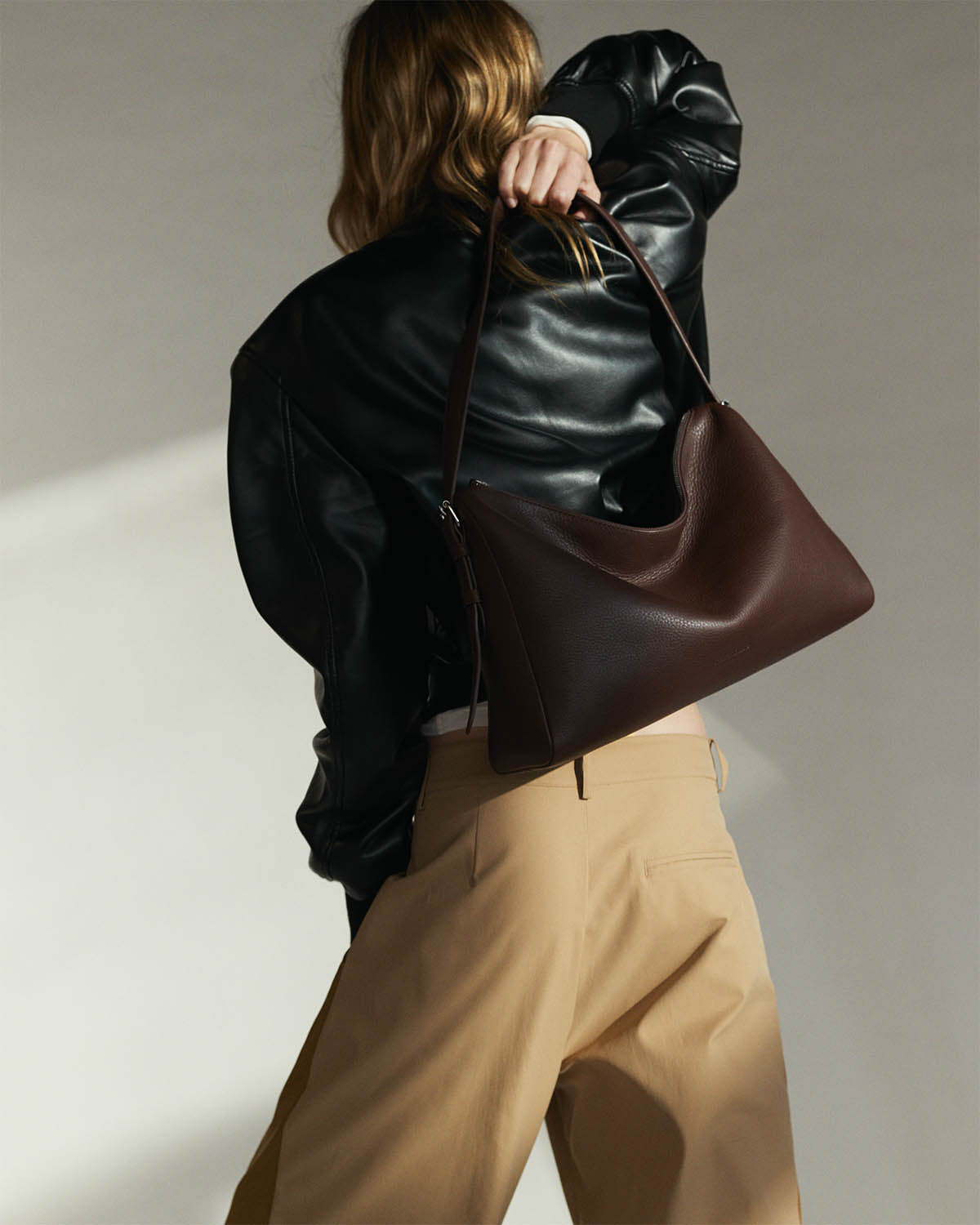 Lottie Handbag - Stylish Coffee-Colored Leather Purse for Women | Perfect for Work, Travel & Everyday Use