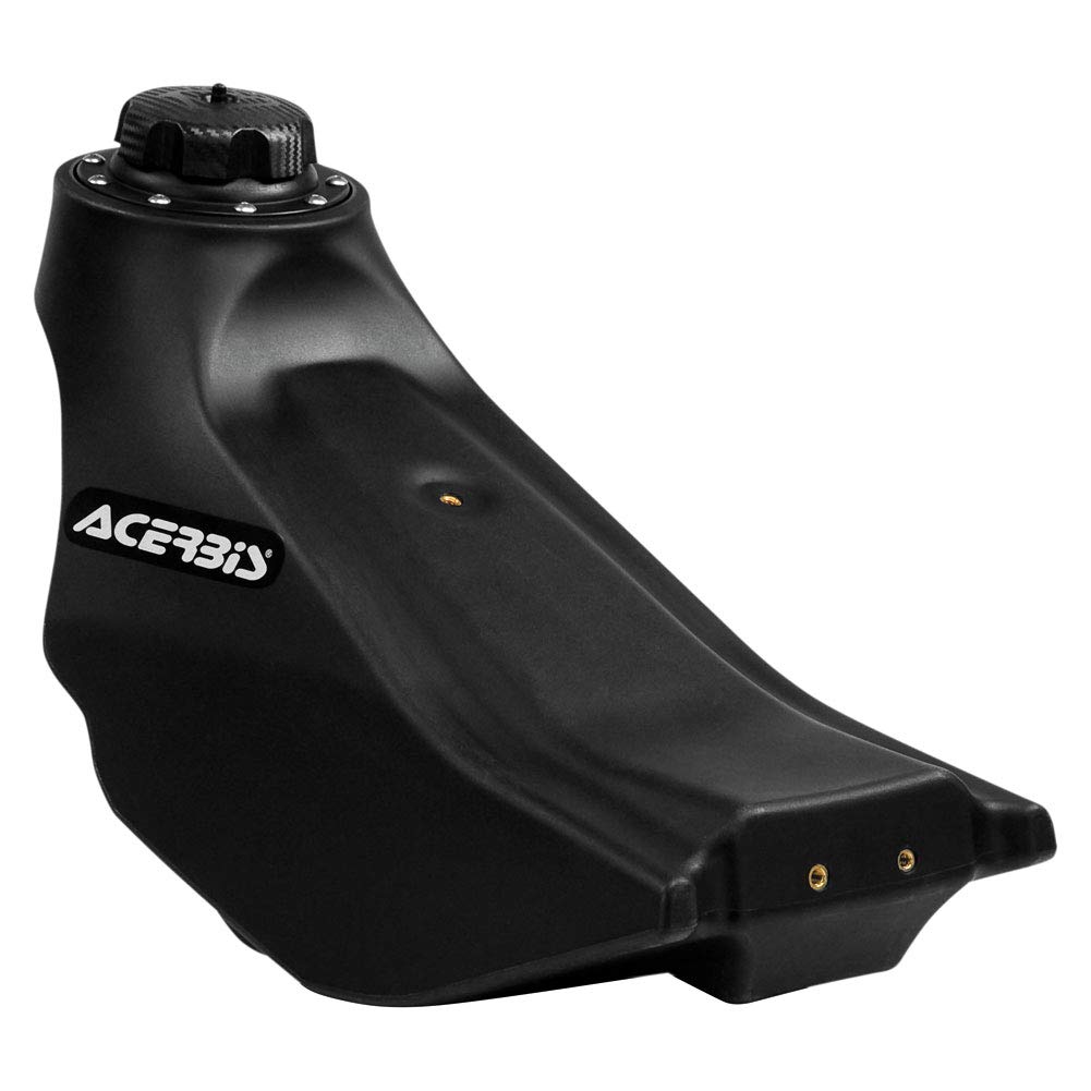 Acerbis Black Gas Tank - Universal Fit for Motorcycles
