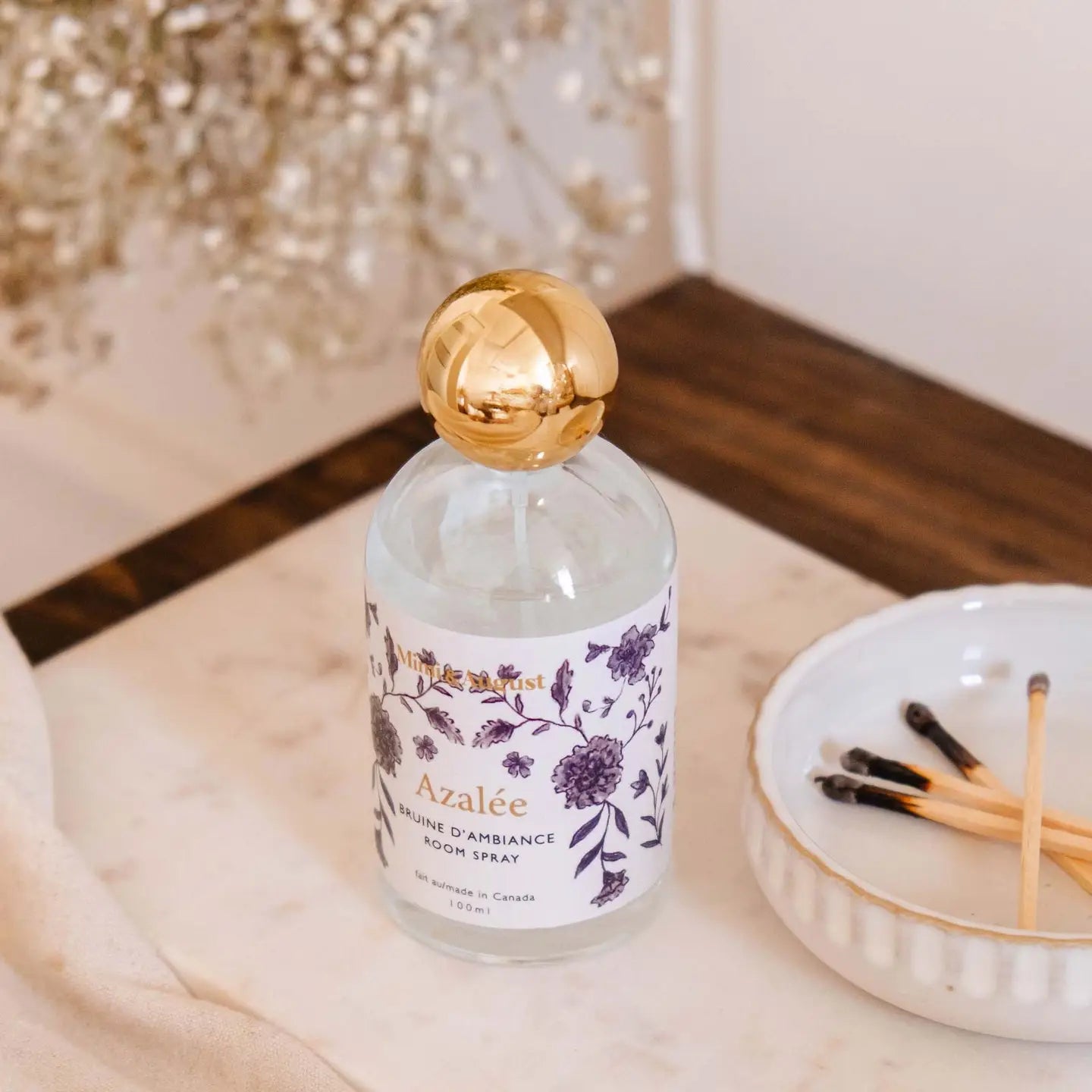 Azalea Room Spray - Natural Air Freshener for Home, Office & Bathroom | Long-Lasting Fragrance for Relaxation & Freshness