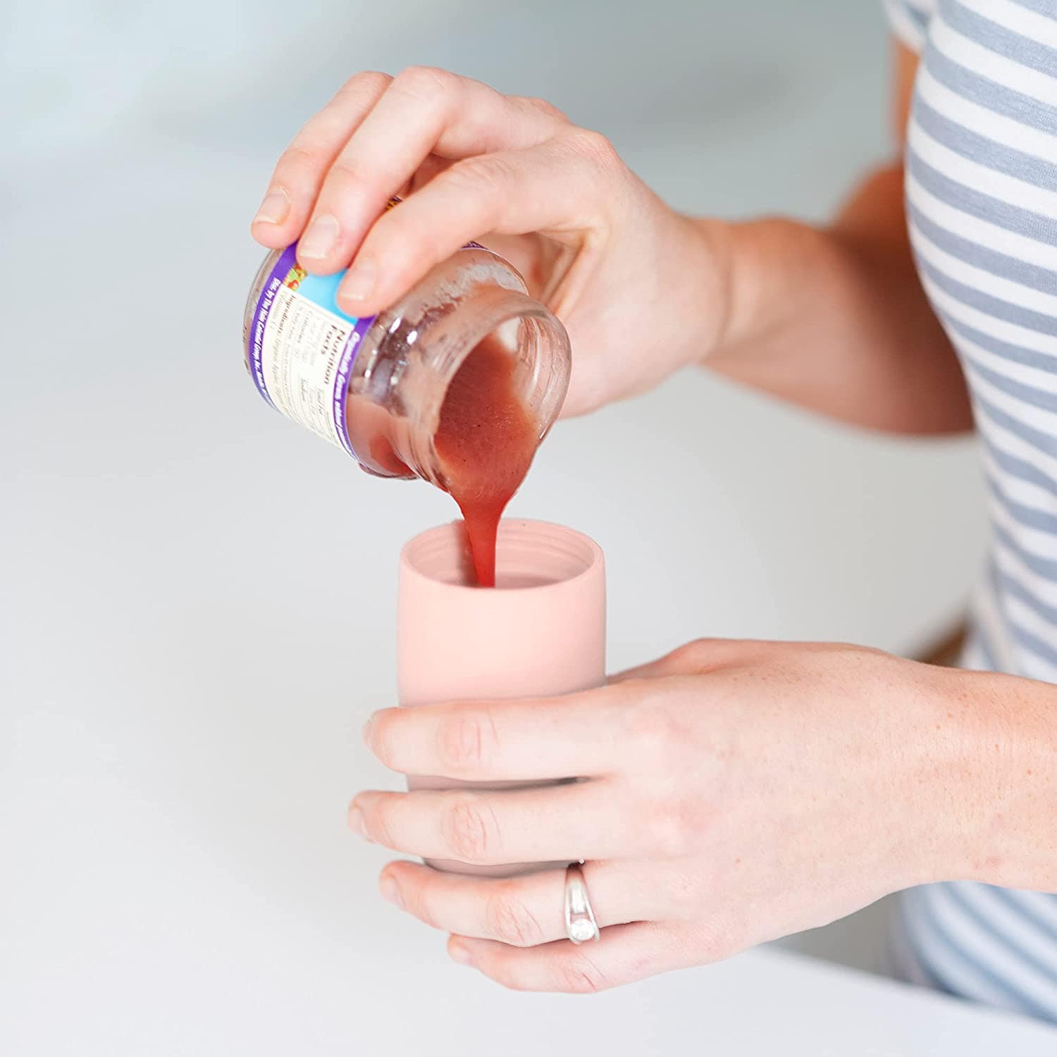 Boon SQUIRT Baby Food Dispensing Spoon - Perfect for Mess-Free Feeding On-The-Go, Travel & Home Use