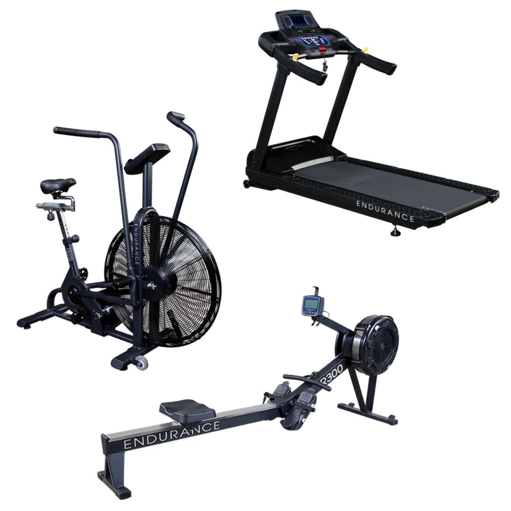 Body Solid Endurance Commercial Cardio Package – Premium Gym Equipment for Cardio Workouts – Ideal for Home Gyms & Fitness Centers