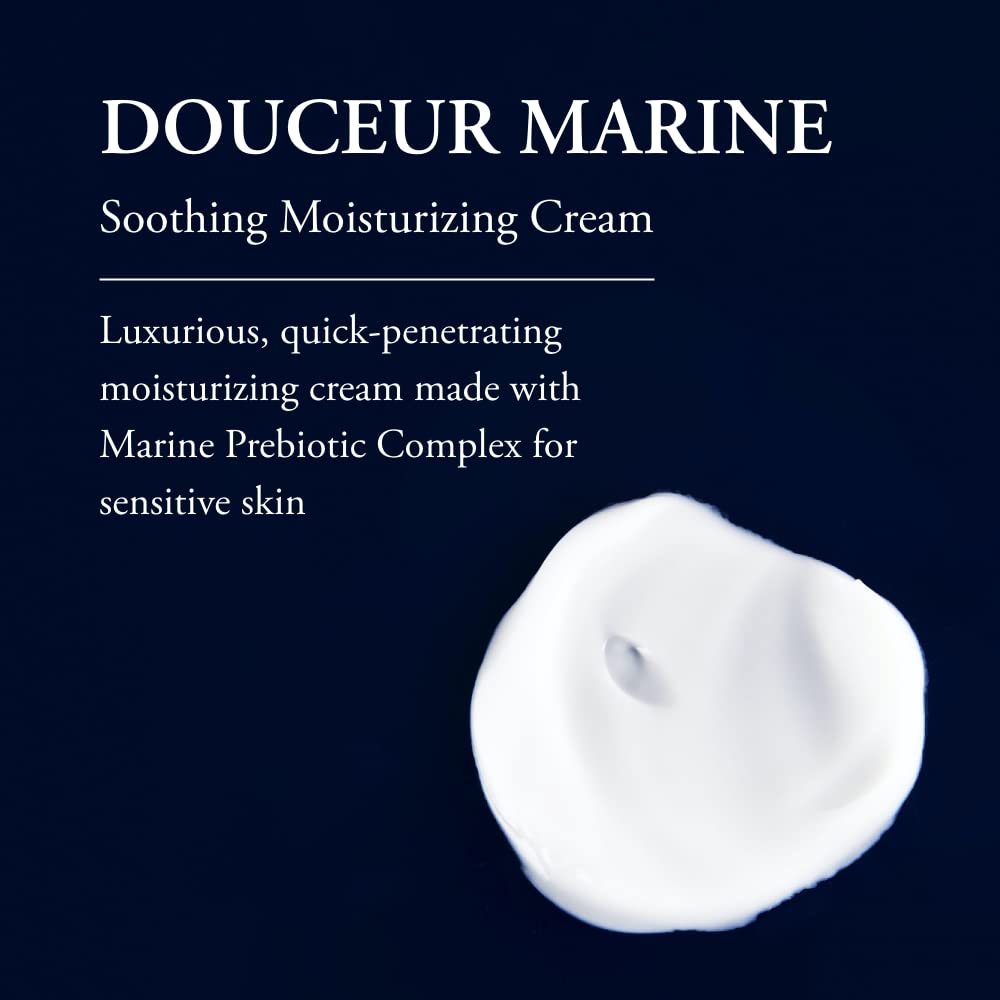 PHYTOMER Douceur Marine Soothing Moisturizing Face Cream for Sensitive & Dry Skin | Redness Relief & Hydration | Probiotic Skincare with Natural Ingredients | Vegan, Sustainable Formula | 50ml | Perfect for Daily Use & Post-Treatment Skin Recovery