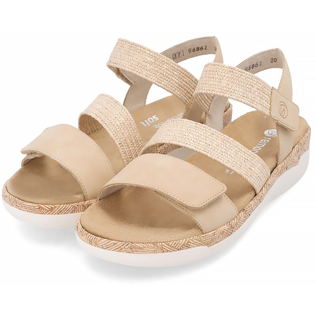 Rieker Joecelyn R6861 Women's Comfortable Casual Shoes - Stylish Slip-On Loafers for Work, Travel & Everyday Wear