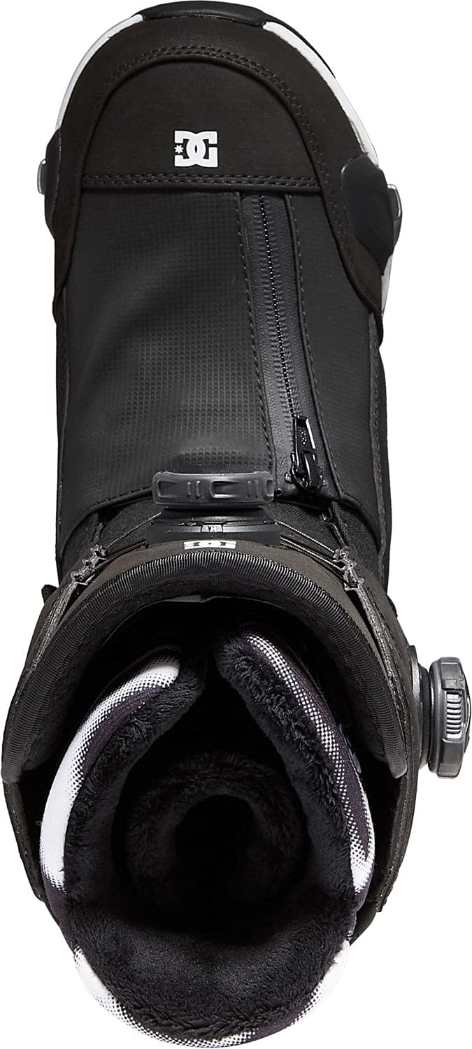 DC Step On Mora BOA Women's Snowboard Boots - Black, Size 7.5 | Comfortable & Secure Fit for All-Mountain Riding & Freestyle Snowboarding