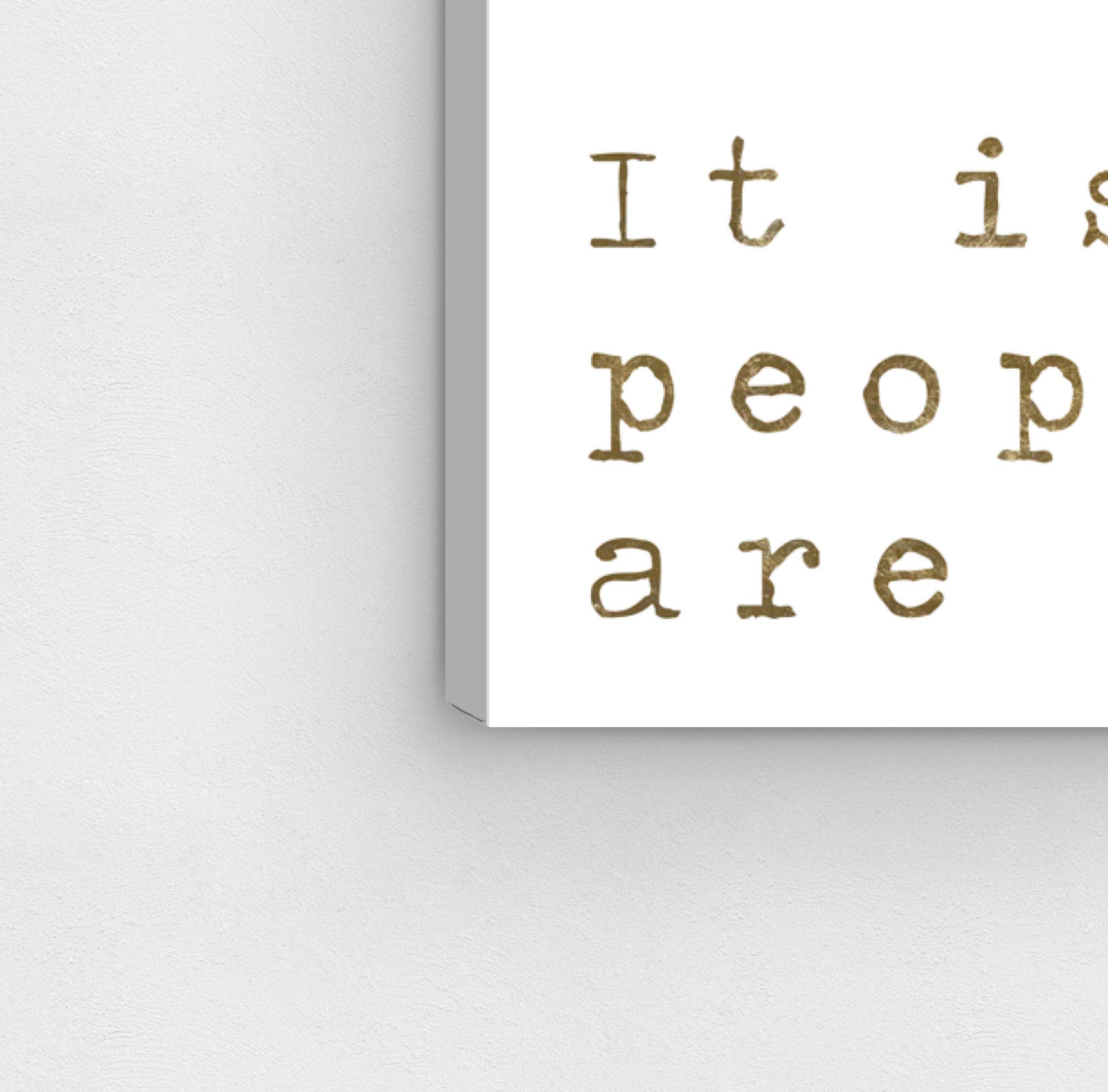 Oliver Gal Artist Co. Typography & Quotes Wall Art Canvas Print - 45