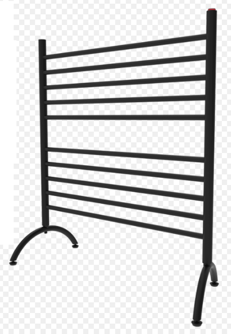 Amba 33 Solo 33 Plug-in Freestanding Towel Warmer - 33W x 38H - Perfect for Bathrooms, Spas & Luxury Home Heating
