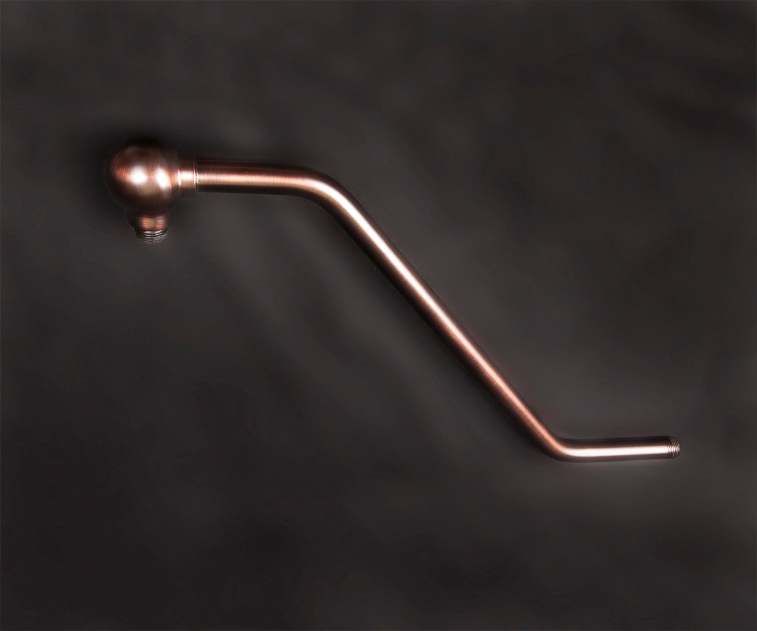 Atlantis 1 Oil Rubbed Bronze 10 Inch Rain Shower Head with High Rise Arm - Luxury Bathroom Upgrade for Spa-Like Experience