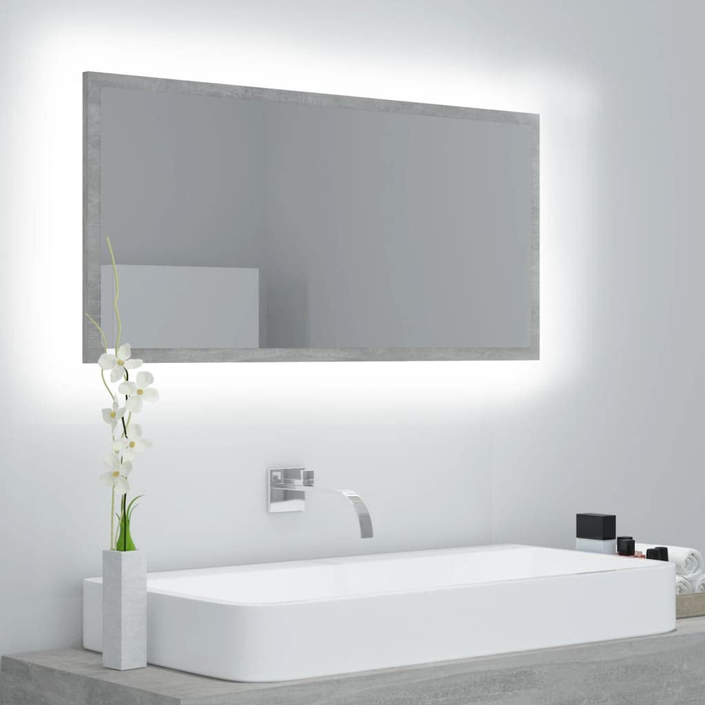 LED Bathroom Mirror with Lights - 35.4