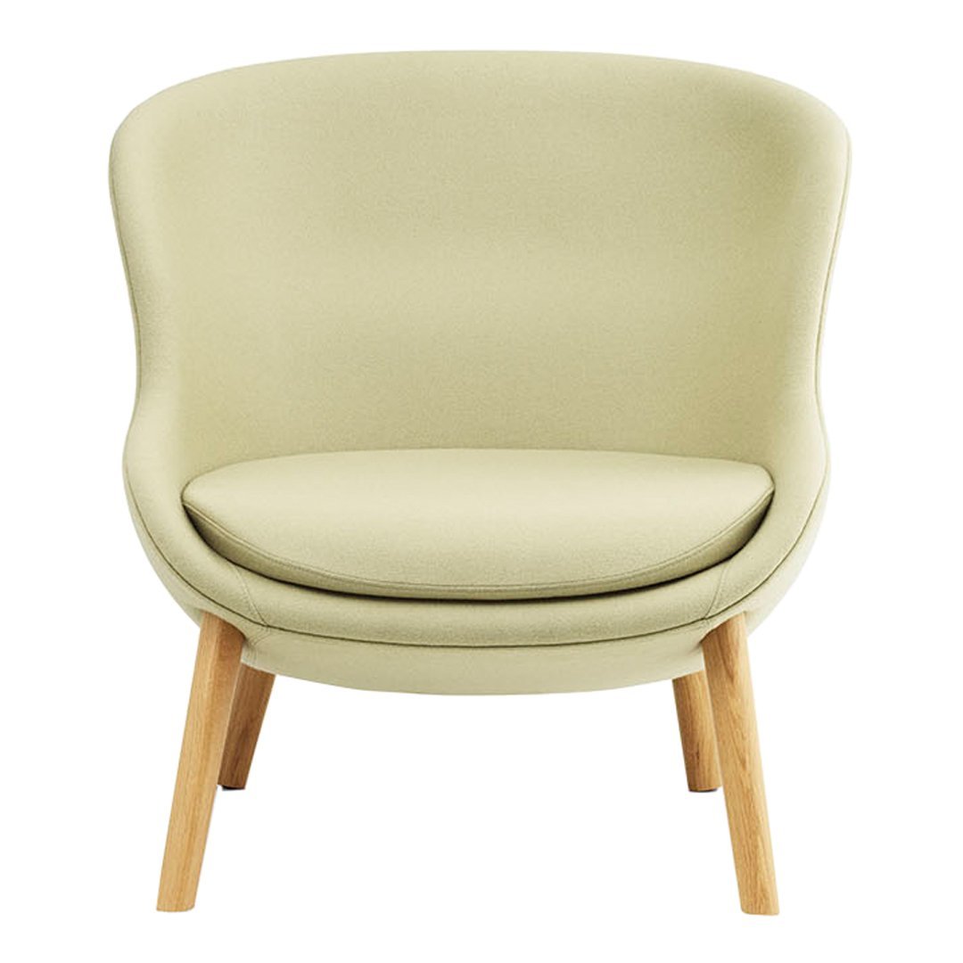 Modern Hyg Lounge Chair with 4 Sturdy Legs - Comfortable Low Profile Accent Chair for Living Room, Bedroom, or Office Relaxation