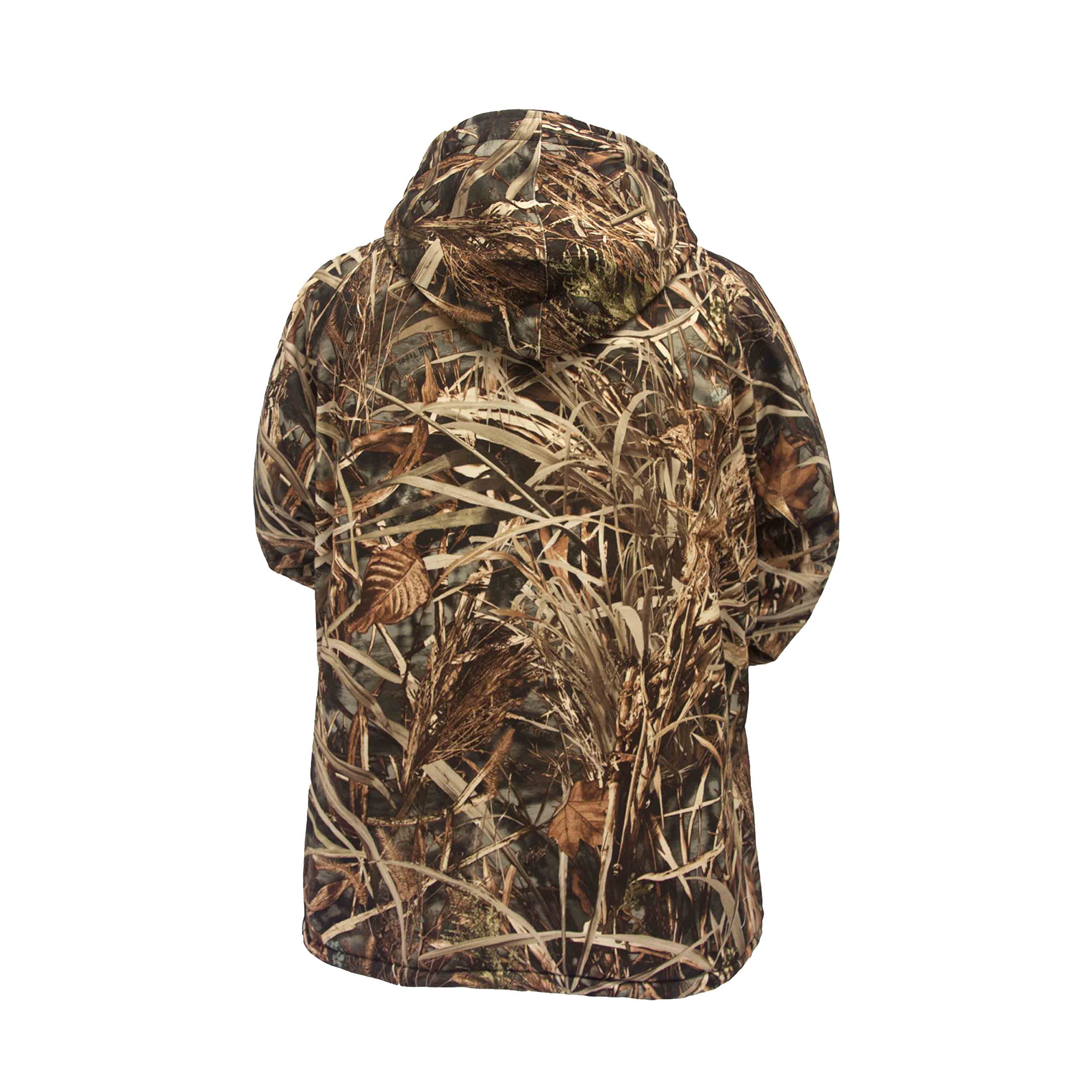 Outfitter Performance Camo Hunting Insulated Parka Jacket for Men - Waterproof Winter Coat for Cold Weather Hunting & Outdoor Activities