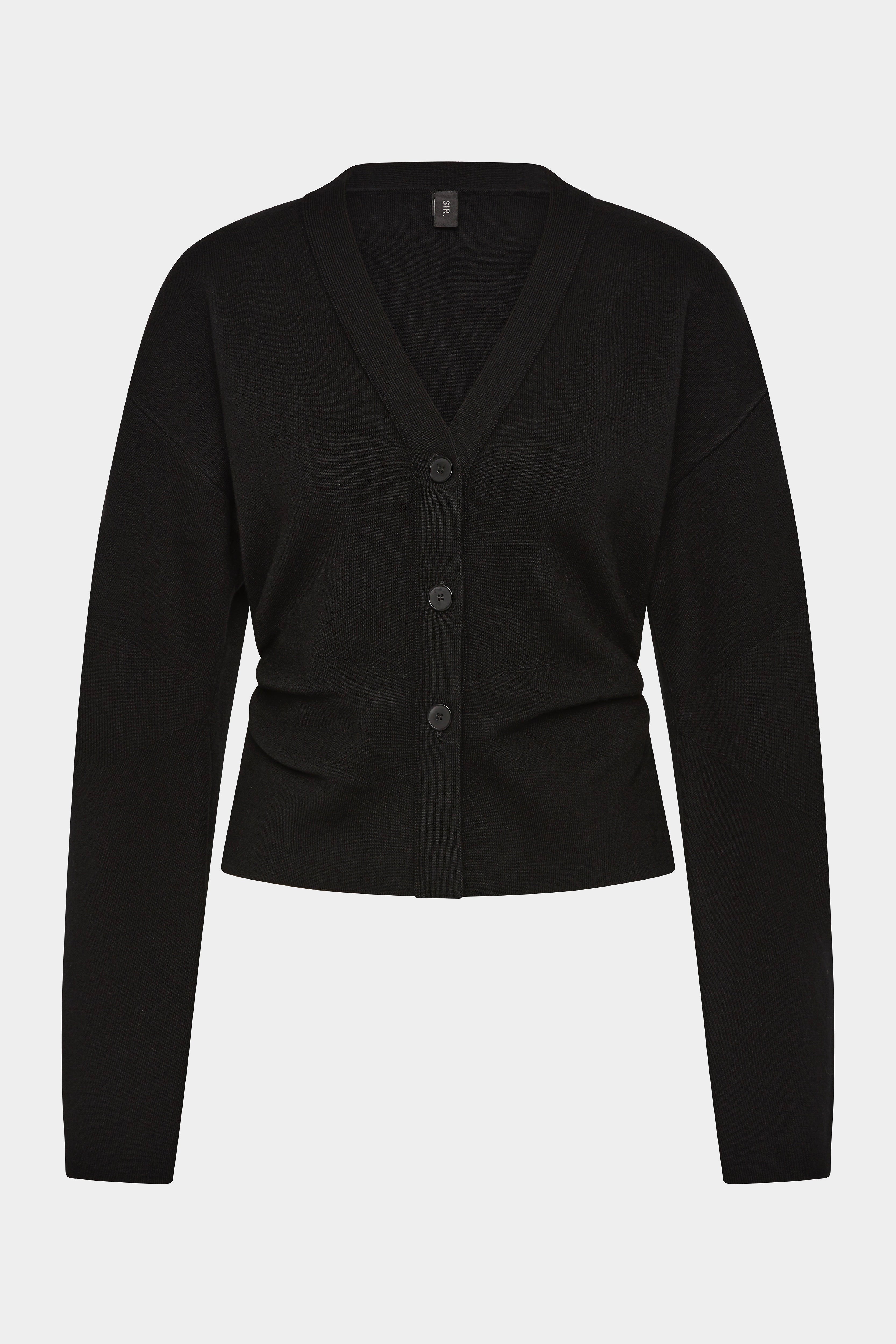Stylish Ayana Gathered Cardigan for Women - Cozy Knit Sweater with Elegant Gather Details | Perfect for Office, Date Night & Casual Outfits