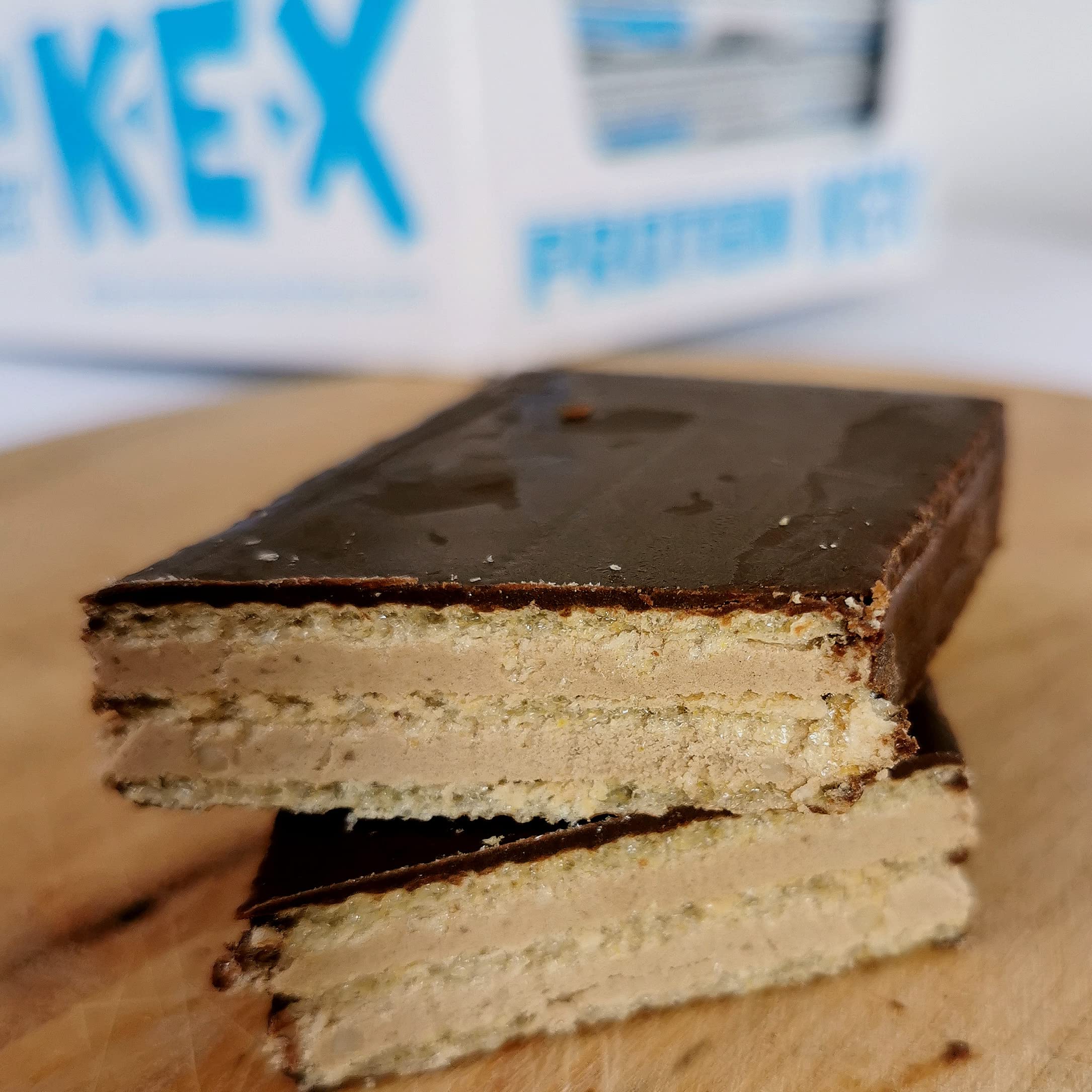 Maxsport Nutrition High Protein Wafer Bars - 30-33% Protein, Gluten Free, Chocolate Flavor (20 Count) - Perfect for Post-Workout Recovery, Healthy Snacking & On-the-Go Nutrition