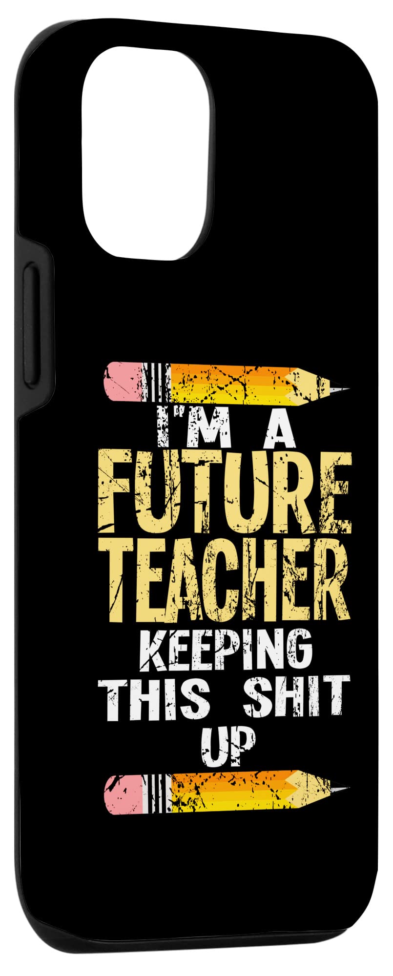 iPhone 12/12 Pro Case - Shockproof Slim Protective Cover for Teachers | Perfect for Classroom, School & Teaching Professionals | Future Teacher Gift Idea