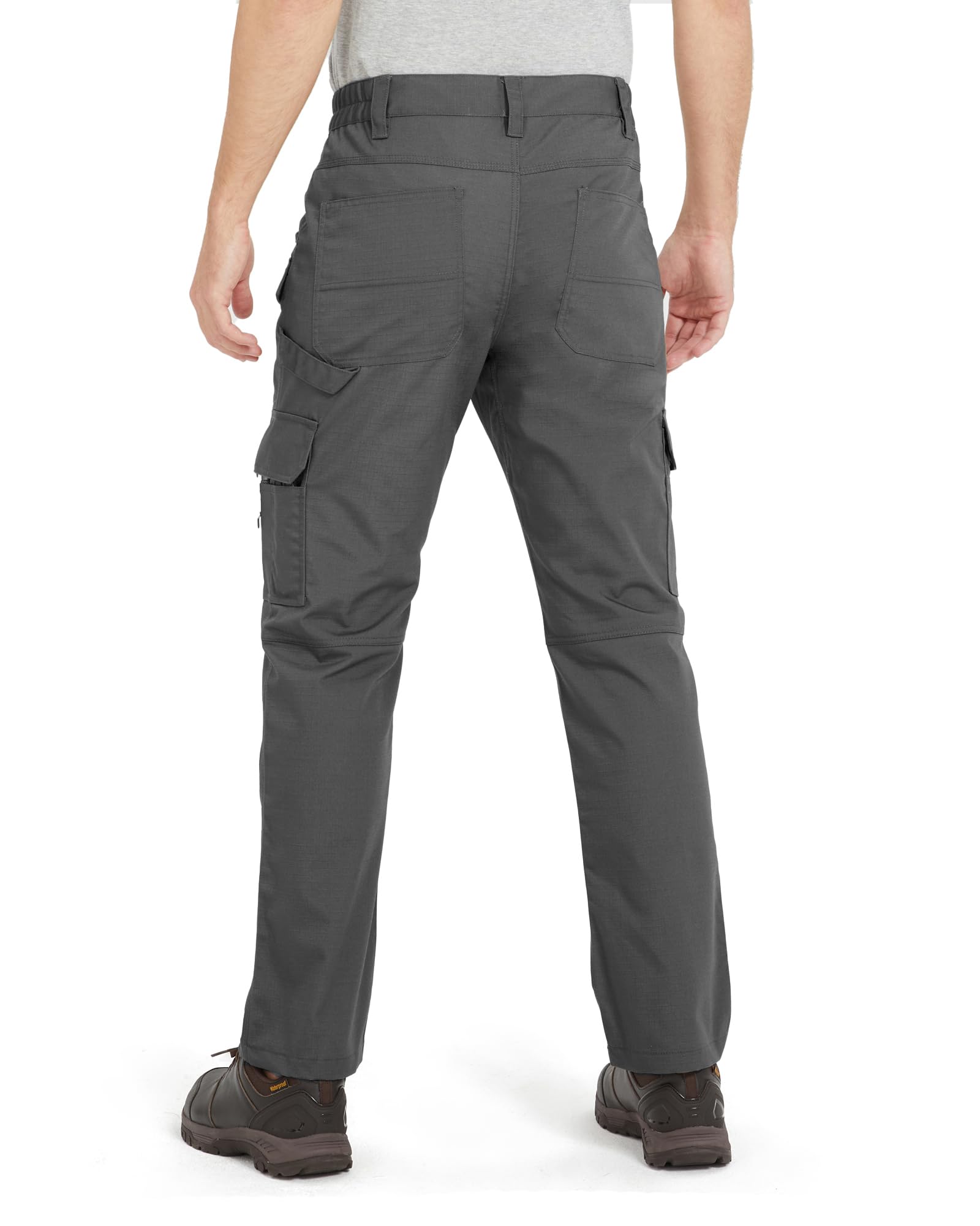 Wantdo Men's Stretch Cargo Pants - Lightweight Tactical Work & Hiking Pants for Outdoor Adventures