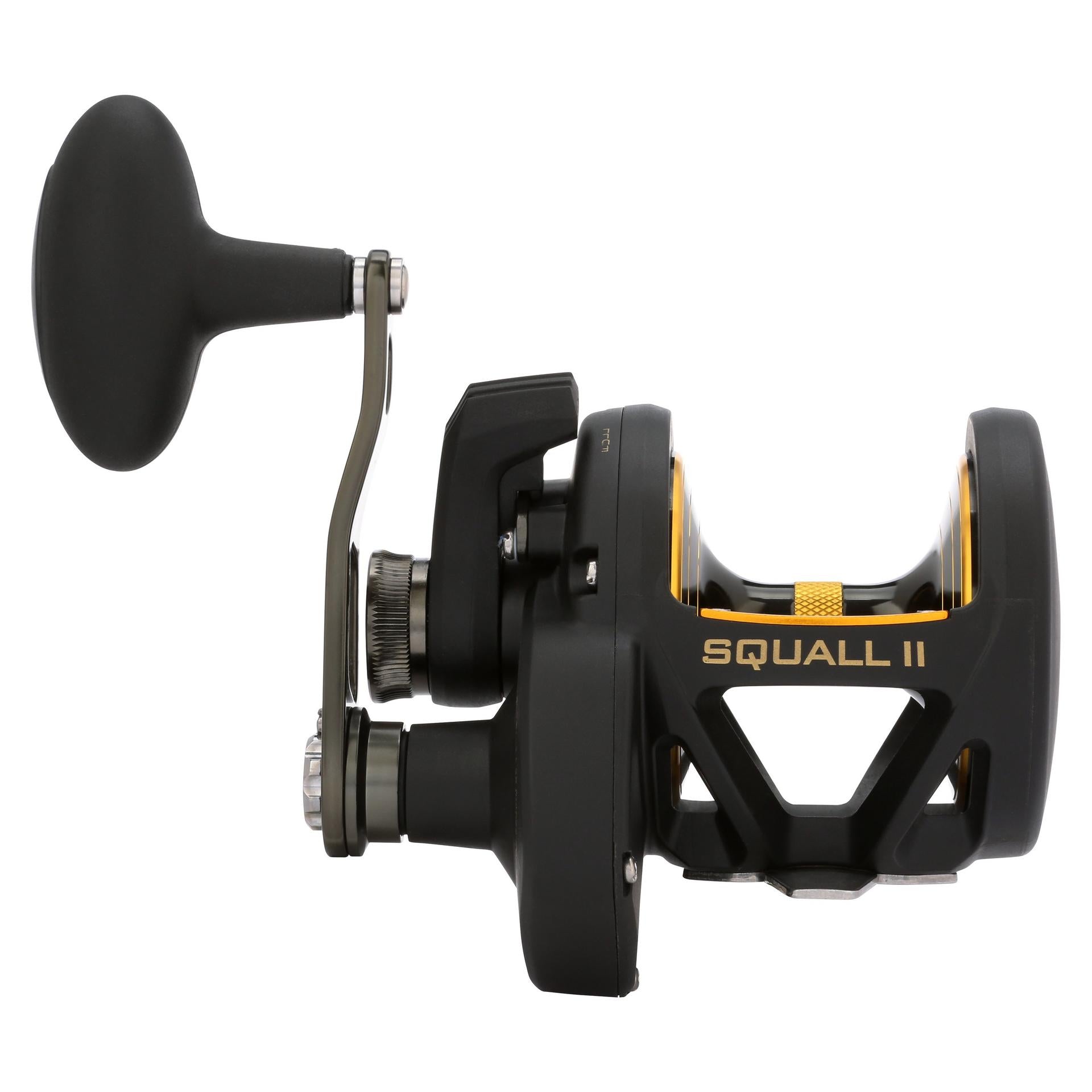 Squall® II Lever Drag Conventional Reel - High Performance Saltwater Fishing Reel for Offshore & Deep Sea Fishing | Durable & Smooth Drag System | Perfect for Trolling, Bottom Fishing & Big Game Fishing