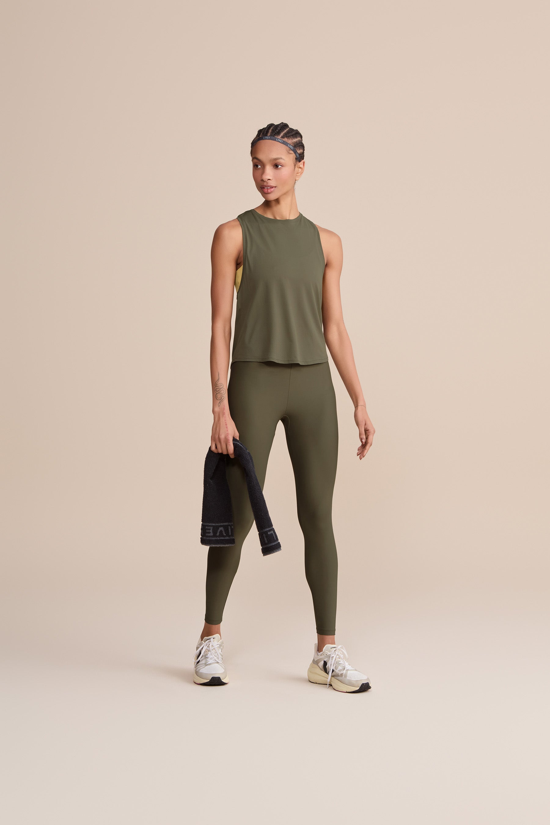 Long Cross Back Comfort Tank Top for Women - Breathable Workout Shirt for Yoga, Running & Gym