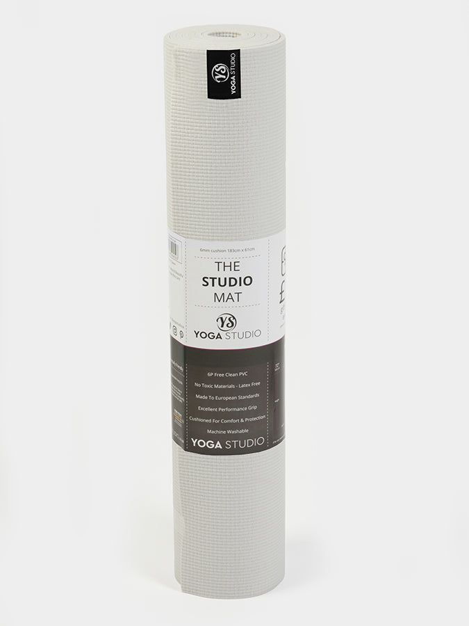 Premium Non-Slip 6mm Thick Yoga Mat for Hot Yoga & Home Workouts - Eco-Friendly TPE Exercise Mat with Carrying Strap - Ideal for Pilates, Gym & Studio Practice