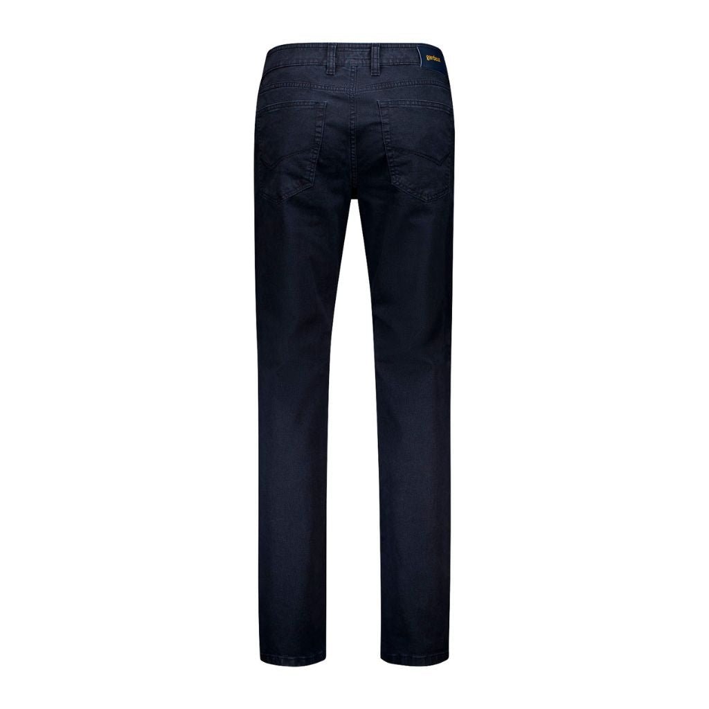 GARDEUR Bill 3 Stretch Chino Pants for Men - Comfortable Slim Fit Navy Blue Casual Trousers - Perfect for Office, Business Casual & Everyday Wear