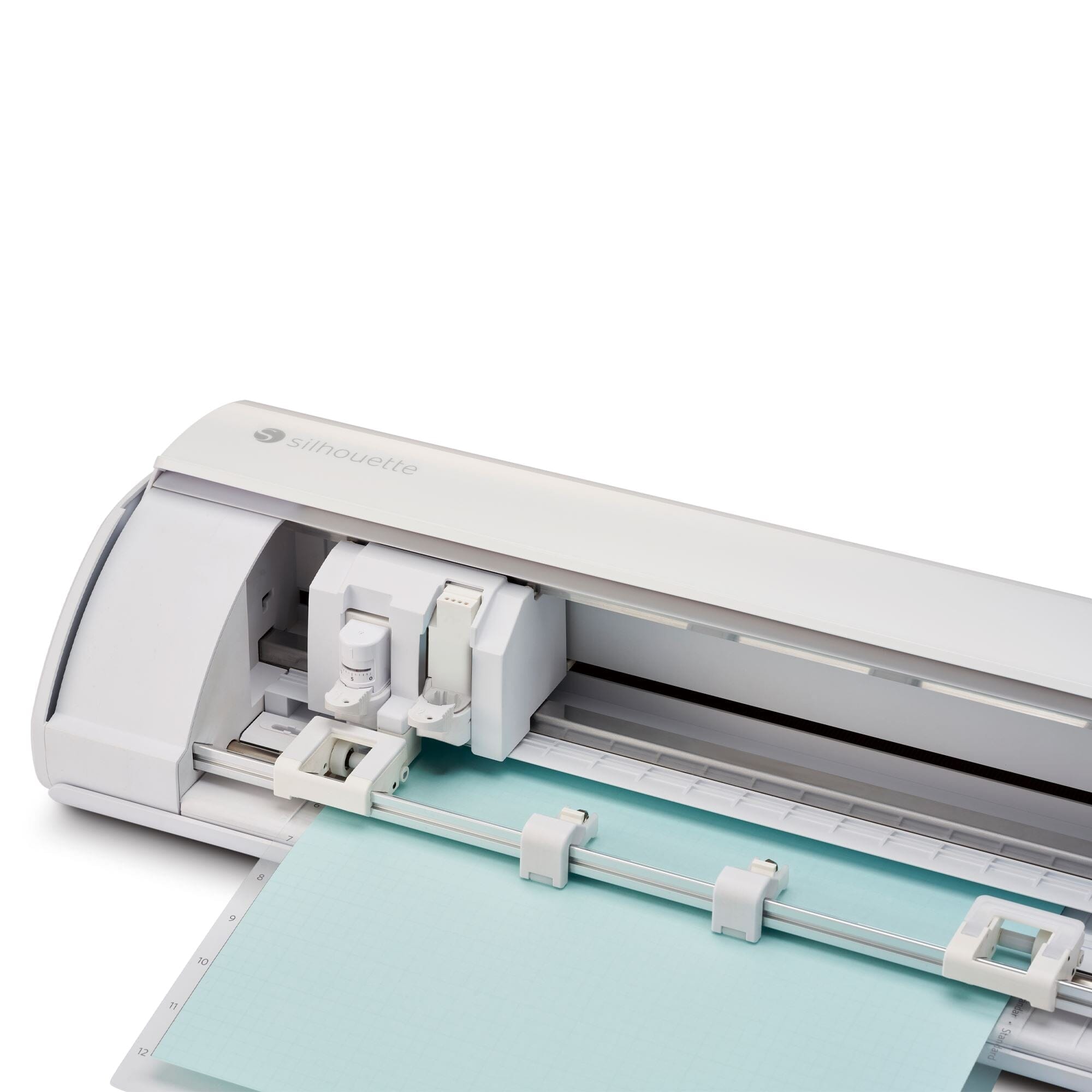 Silhouette Cameo 5 PLUS Cutting Machine with Deluxe Blade & Tool Pack, Mat Pack, Guides, and Premium Designs - Perfect for DIY Crafts, Vinyl Decals, and Home Decor Projects