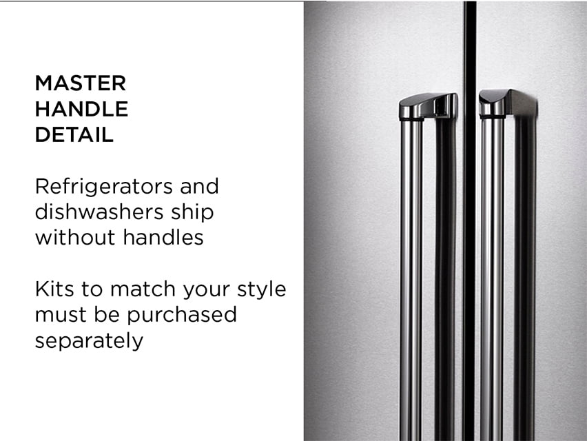Bertazzoni REF36X 36 Inch French Door Refrigerator - Freestanding Stainless Steel - Perfect for Modern Kitchens & Open-Concept Homes