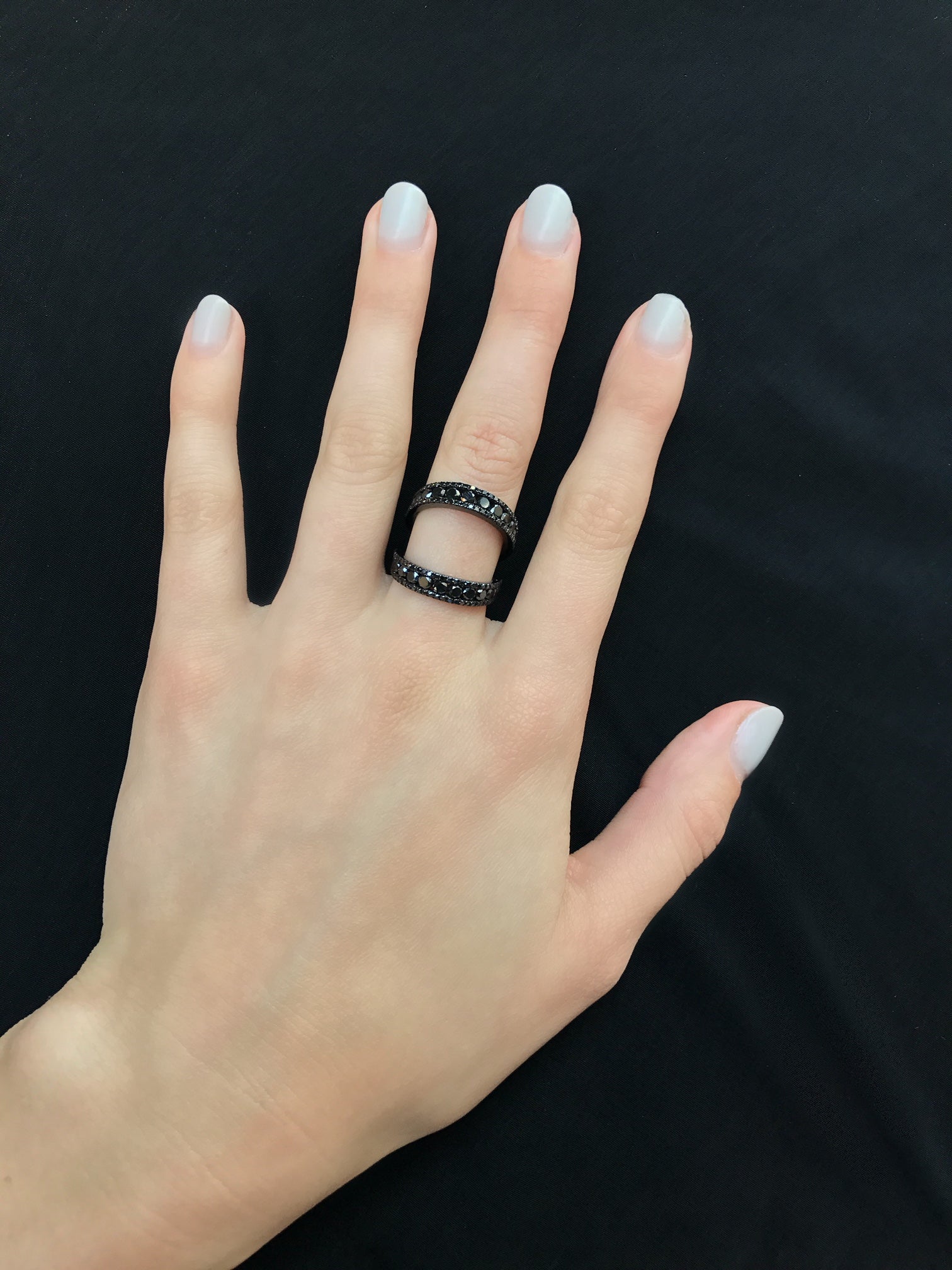 Twined Double Ring - Elegant Stackable Rings for Women, Dainty Gold & Silver Jewelry Gift for Her - Perfect for Everyday Wear, Date Nights & Special Occasions